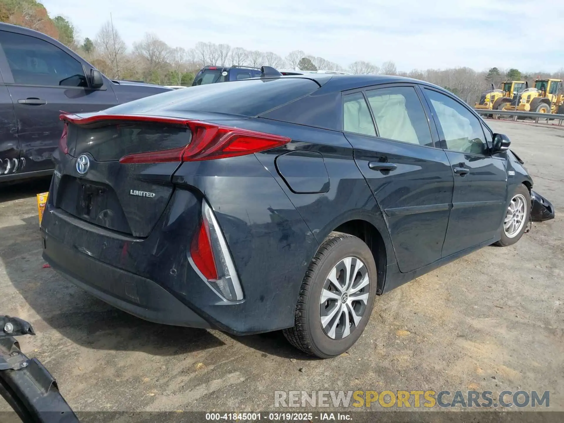 4 fotografías del automóvil dañado JTDKARFPXL3155639 TOYOTA PRIUS PRIME 2020