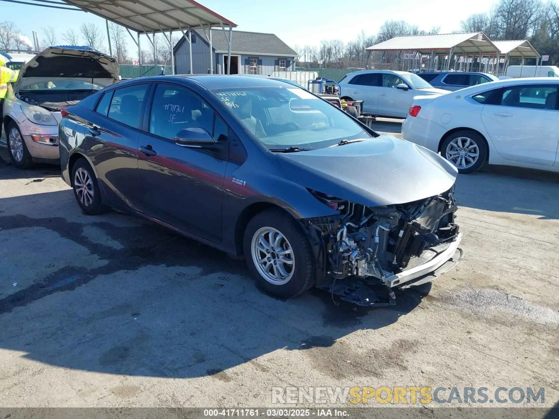 1 fotografías del automóvil dañado JTDKAMFP0M3176097 TOYOTA PRIUS PRIME 2021