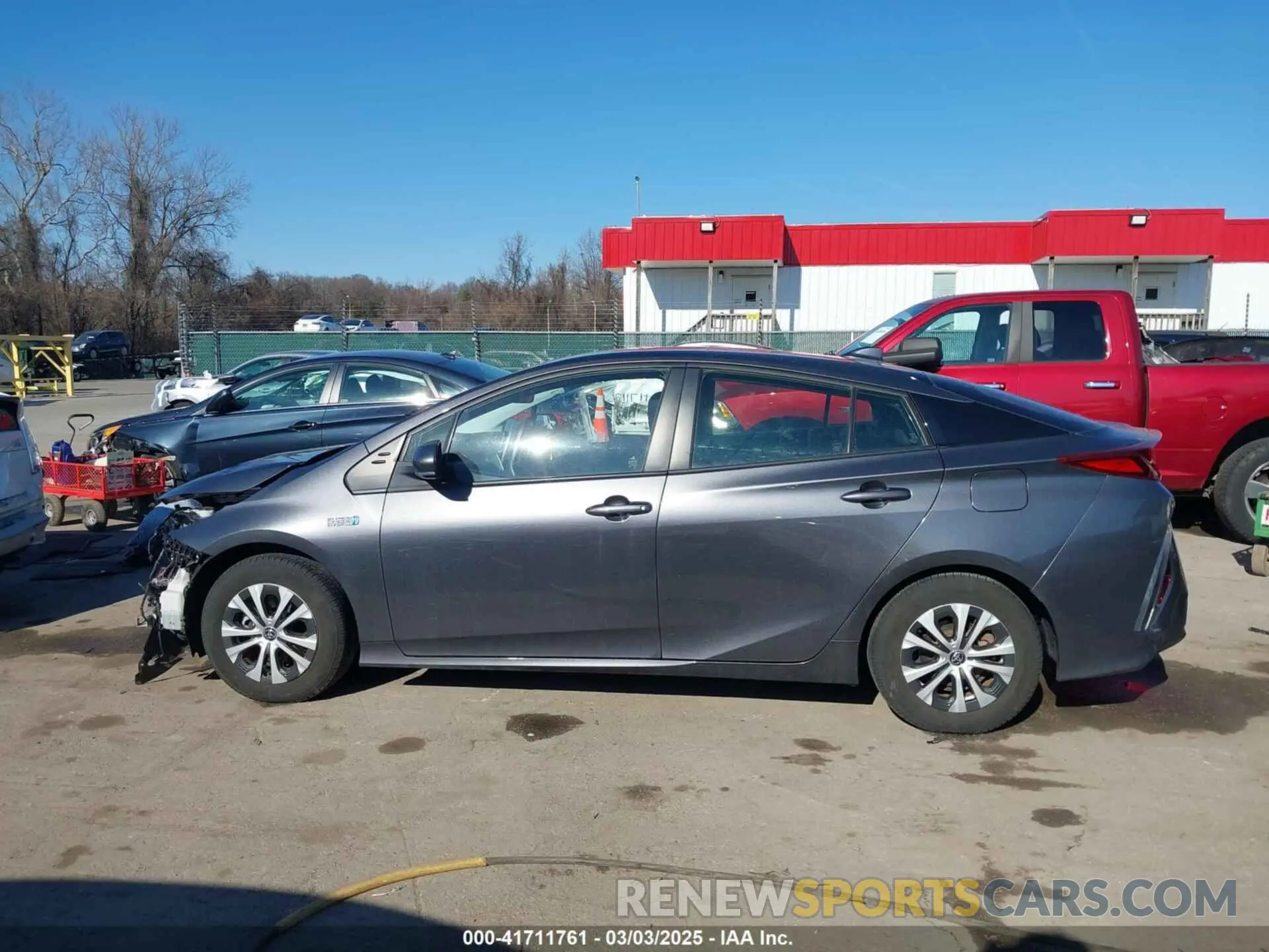 15 fotografías del automóvil dañado JTDKAMFP0M3176097 TOYOTA PRIUS PRIME 2021