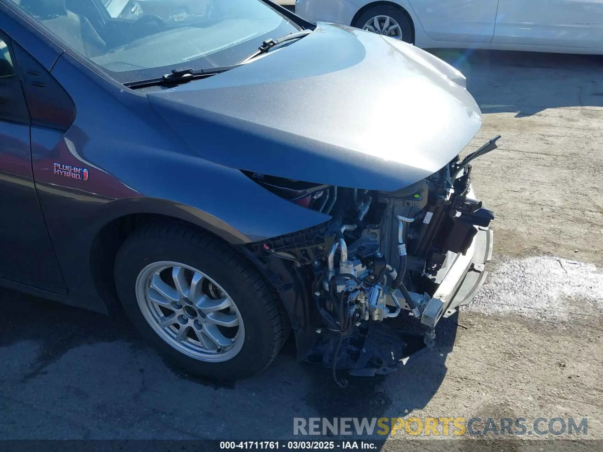 19 fotografías del automóvil dañado JTDKAMFP0M3176097 TOYOTA PRIUS PRIME 2021
