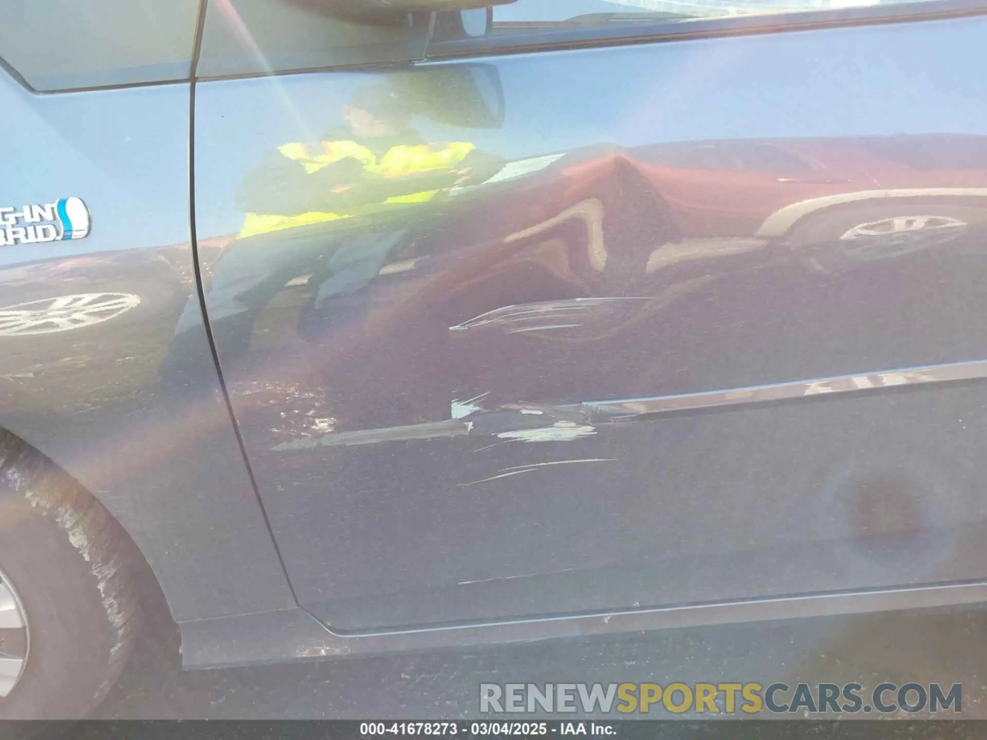 20 fotografías del automóvil dañado JTDKAMFP0M3187116 TOYOTA PRIUS PRIME 2021