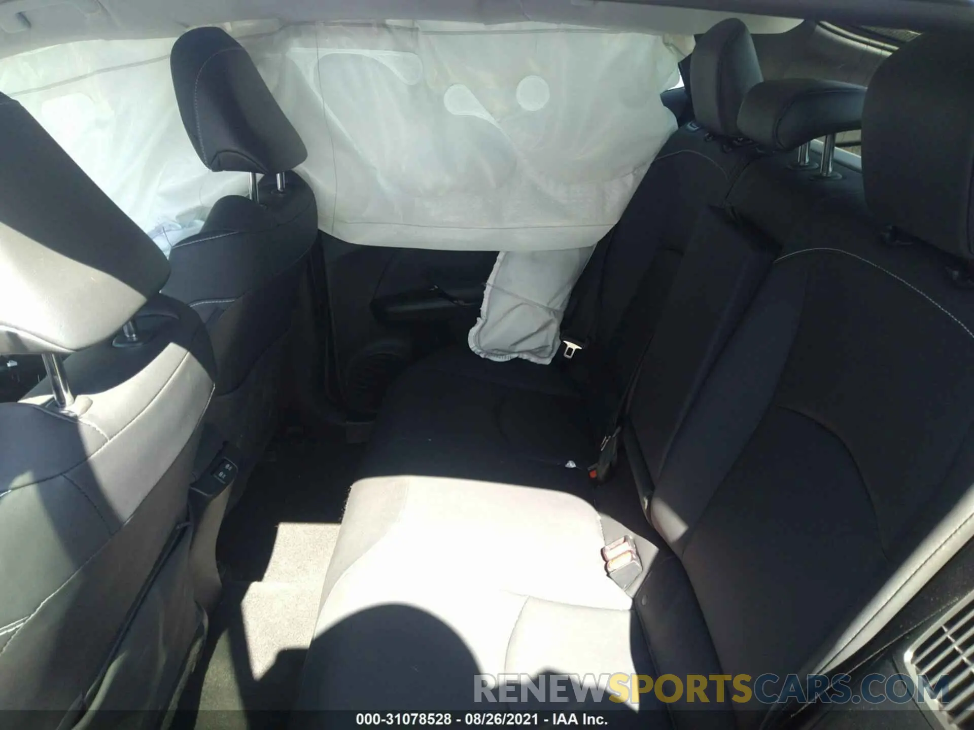8 fotografías del automóvil dañado JTDKAMFP0M3189920 TOYOTA PRIUS PRIME 2021