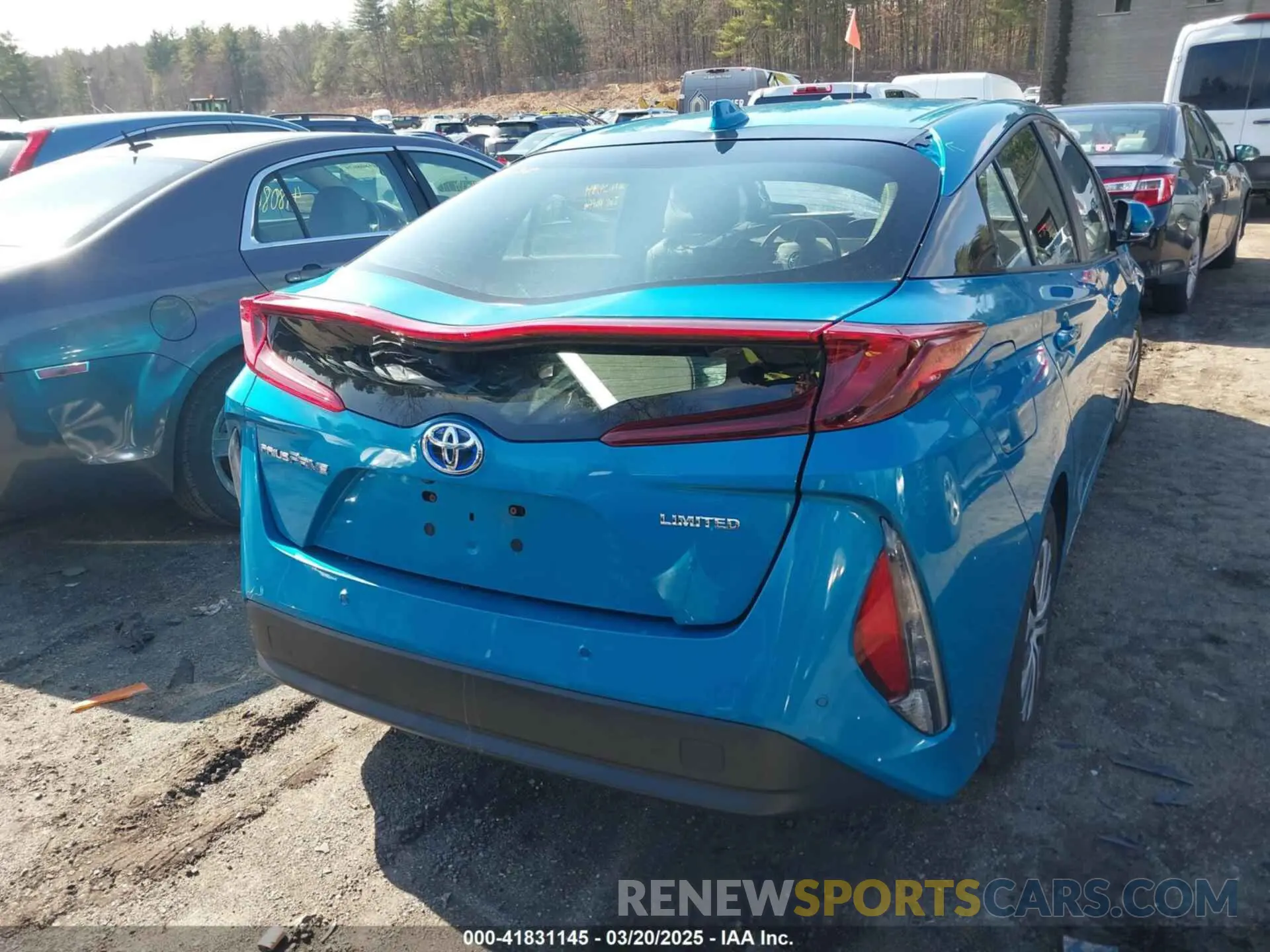 17 fotografías del automóvil dañado JTDKAMFP1M3166050 TOYOTA PRIUS PRIME 2021