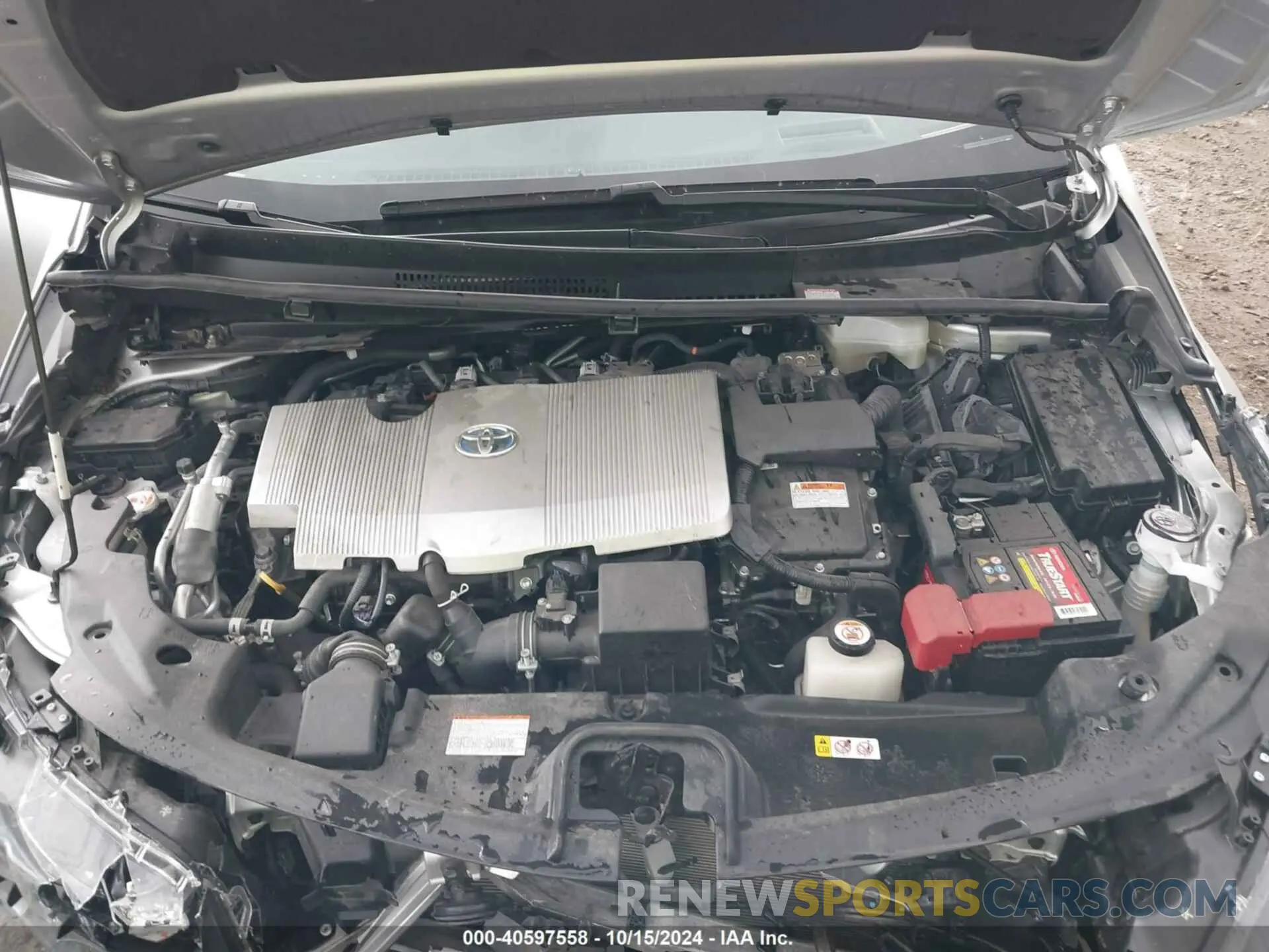 10 fotografías del automóvil dañado JTDKAMFP2M3169037 TOYOTA PRIUS PRIME 2021