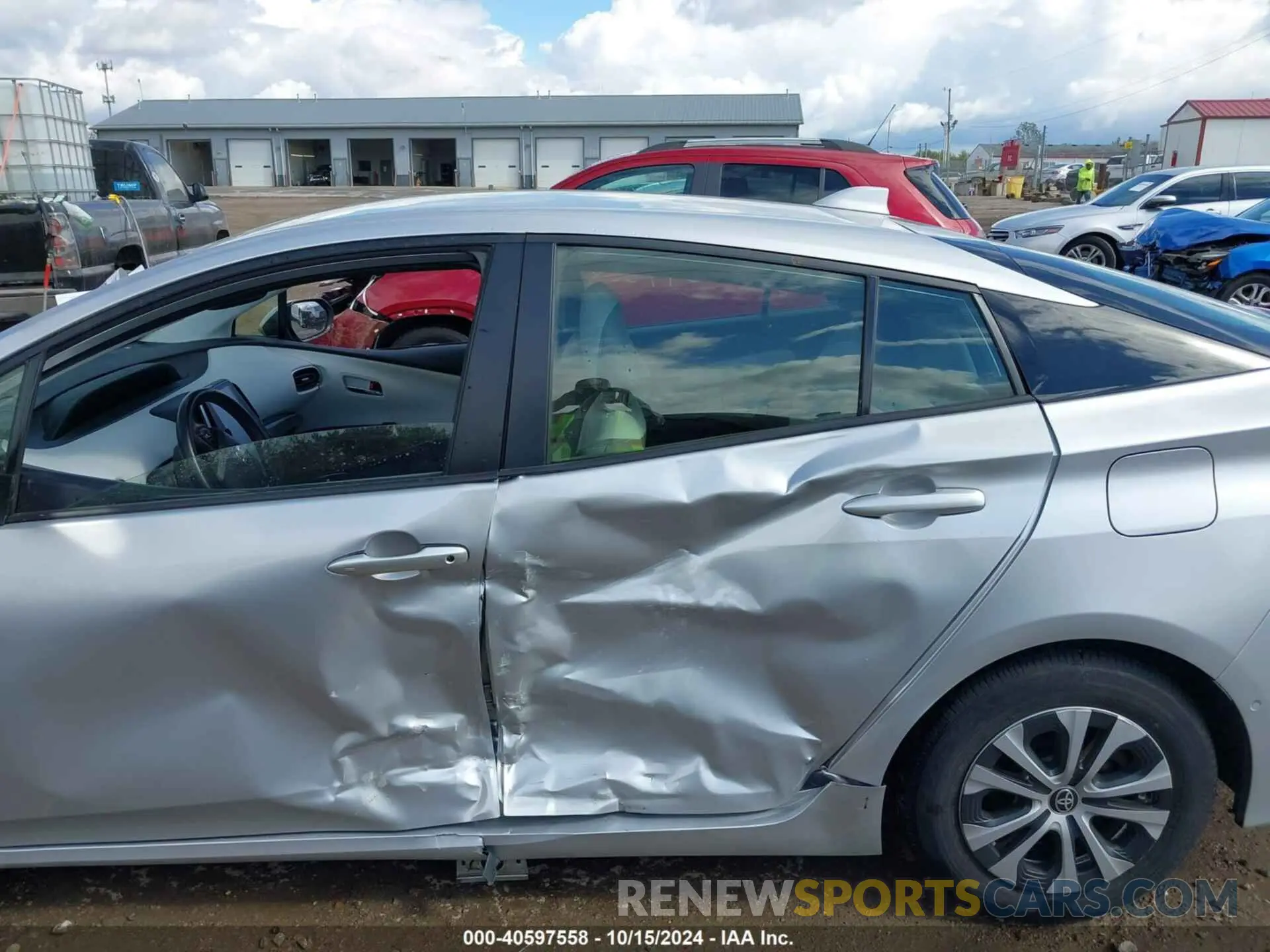 6 fotografías del automóvil dañado JTDKAMFP2M3169037 TOYOTA PRIUS PRIME 2021