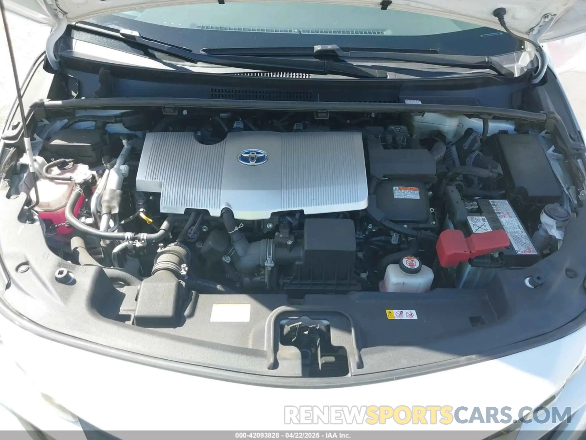 10 fotografías del automóvil dañado JTDKAMFP2M3177459 TOYOTA PRIUS PRIME 2021