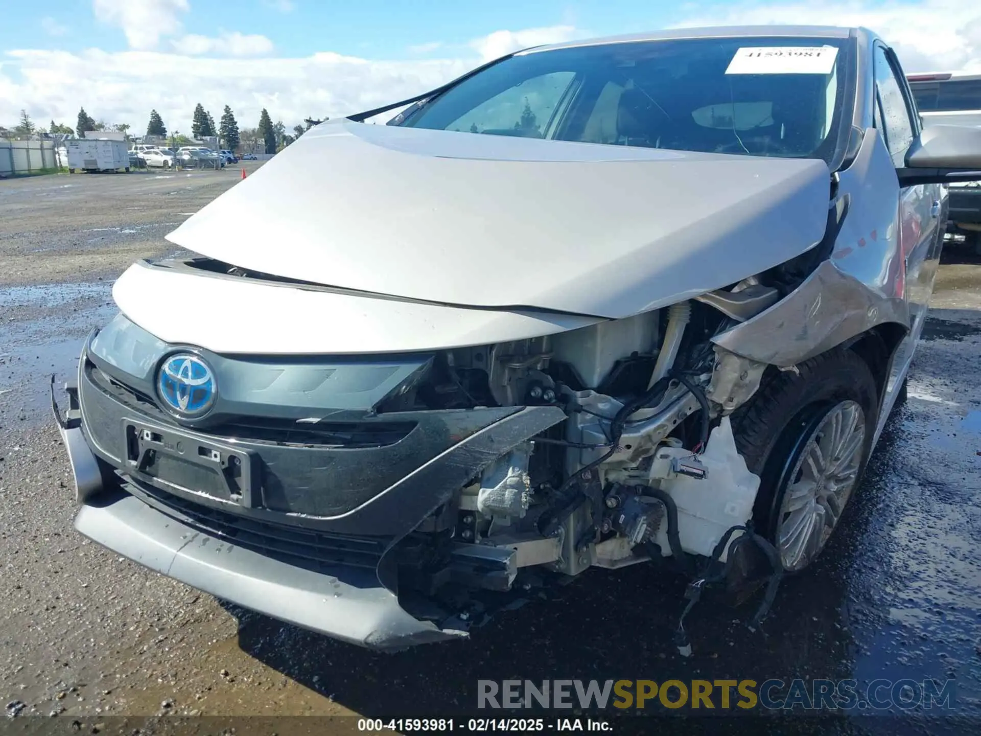 6 fotografías del automóvil dañado JTDKAMFP2M3182760 TOYOTA PRIUS PRIME 2021