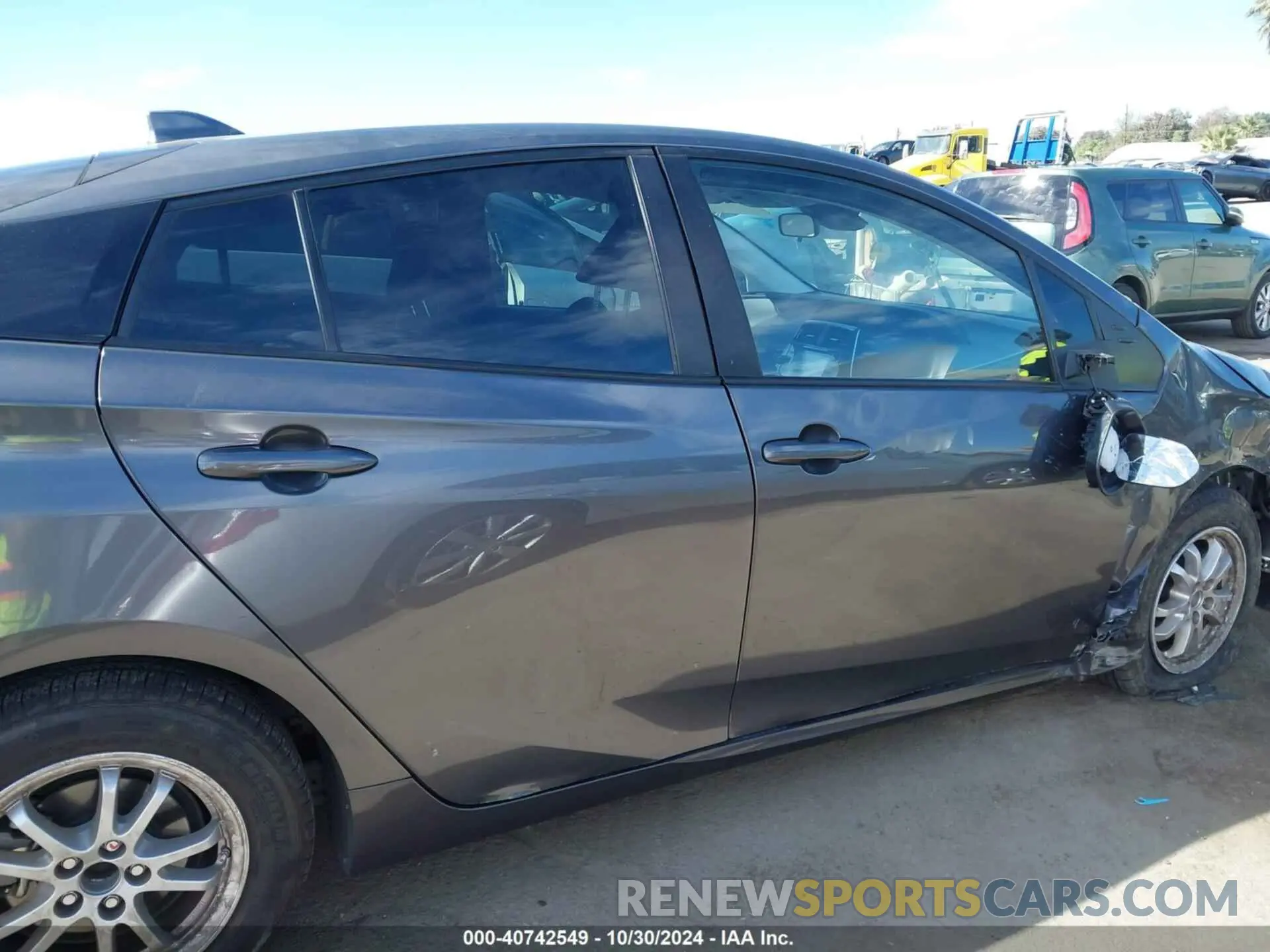 12 fotografías del automóvil dañado JTDKAMFP2M3192284 TOYOTA PRIUS PRIME 2021