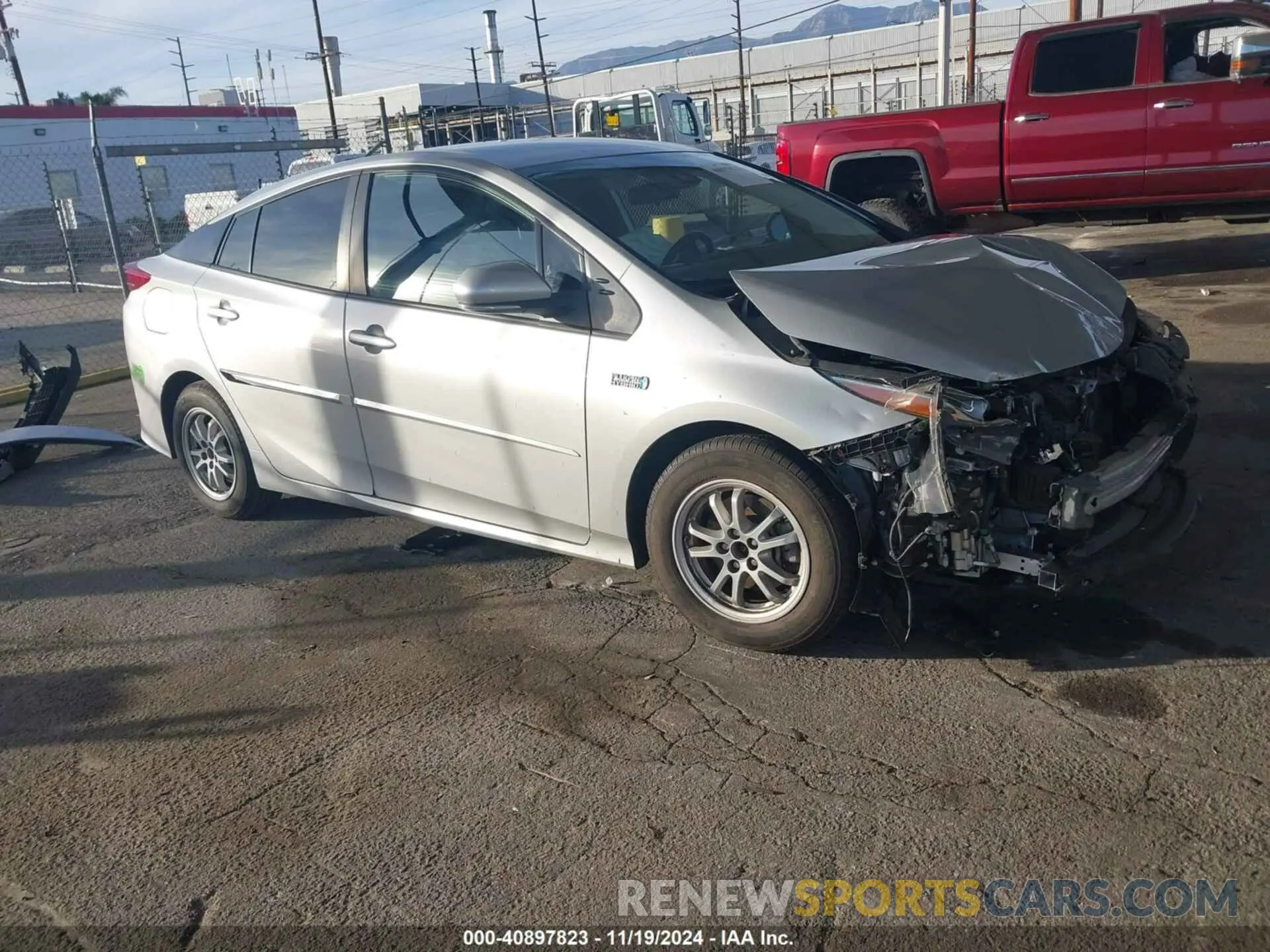 1 fotografías del automóvil dañado JTDKAMFP2M3194066 TOYOTA PRIUS PRIME 2021