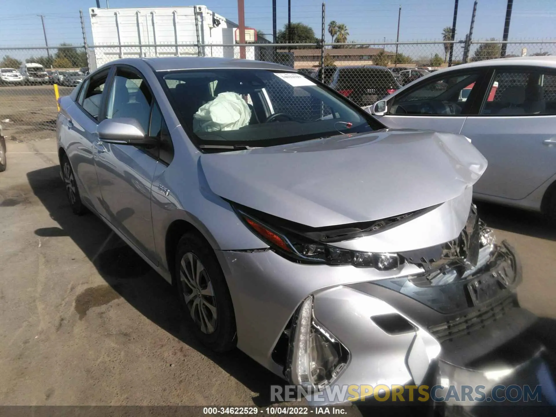 1 fotografías del automóvil dañado JTDKAMFP2M3194746 TOYOTA PRIUS PRIME 2021