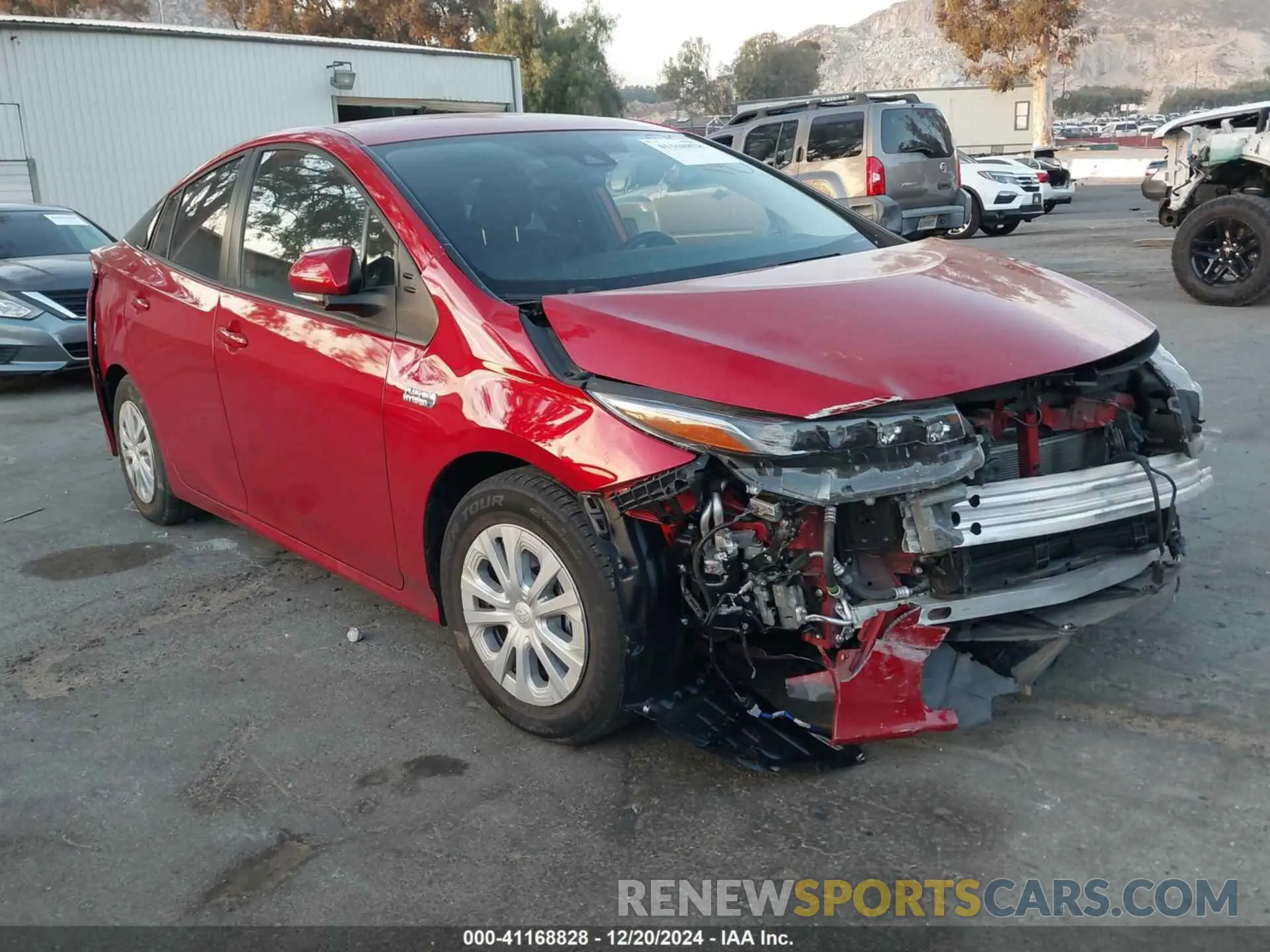 1 fotografías del automóvil dañado JTDKAMFP3M3173372 TOYOTA PRIUS PRIME 2021