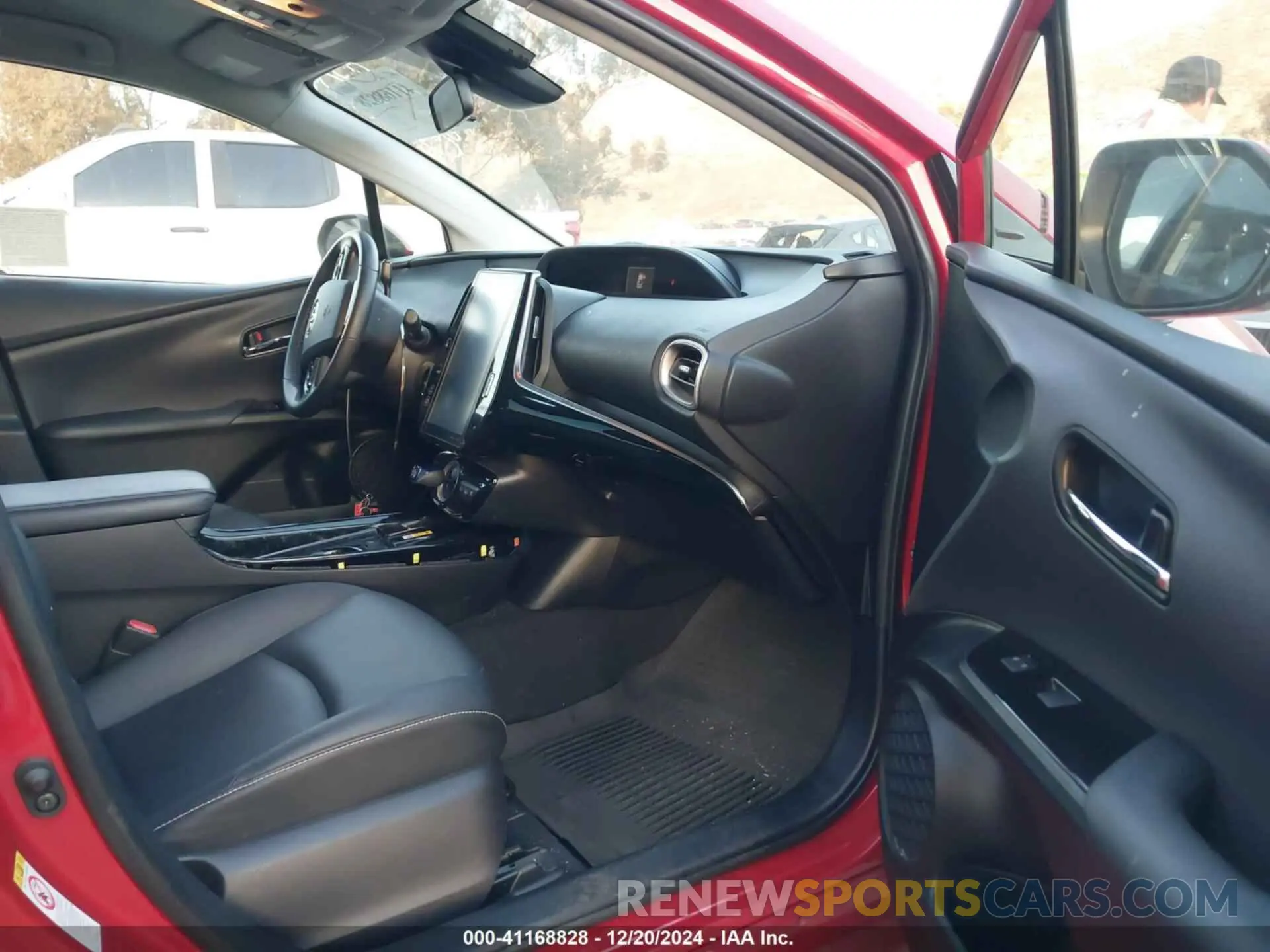 5 fotografías del automóvil dañado JTDKAMFP3M3173372 TOYOTA PRIUS PRIME 2021