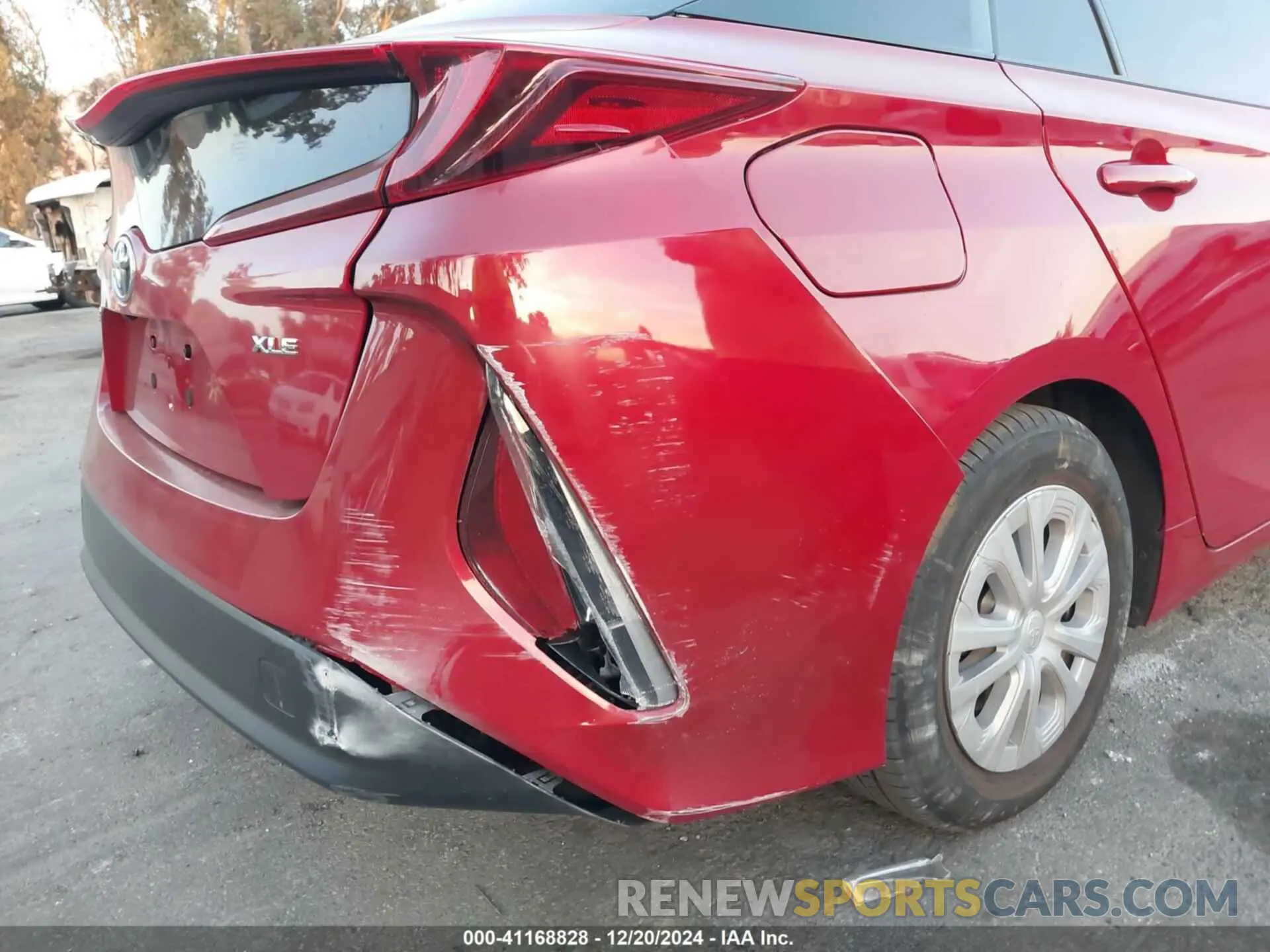 6 fotografías del automóvil dañado JTDKAMFP3M3173372 TOYOTA PRIUS PRIME 2021