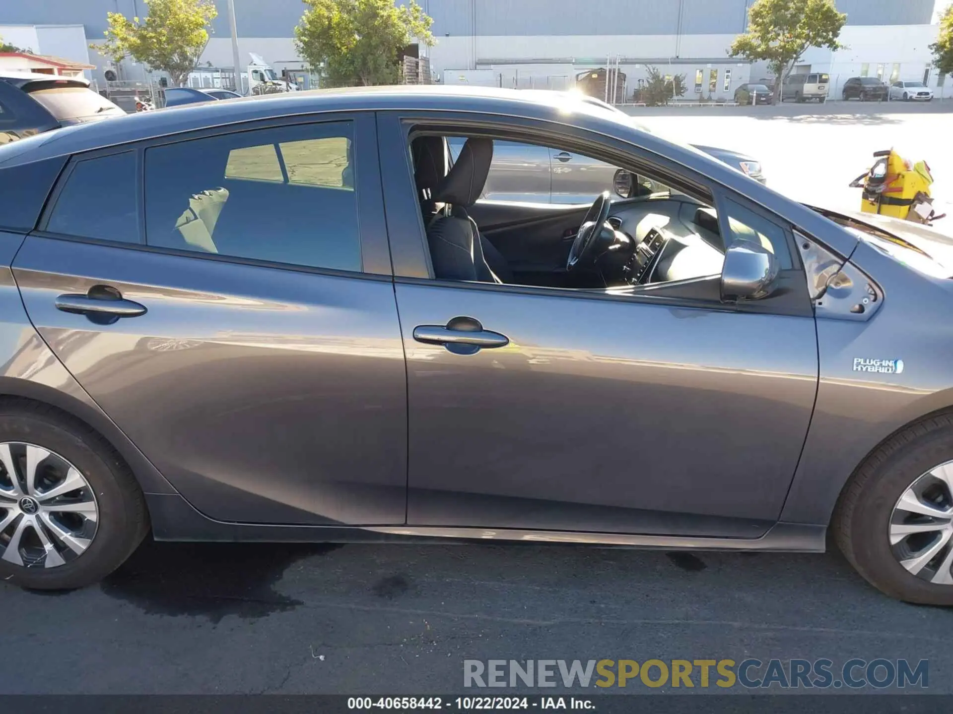 14 fotografías del automóvil dañado JTDKAMFP3M3174358 TOYOTA PRIUS PRIME 2021