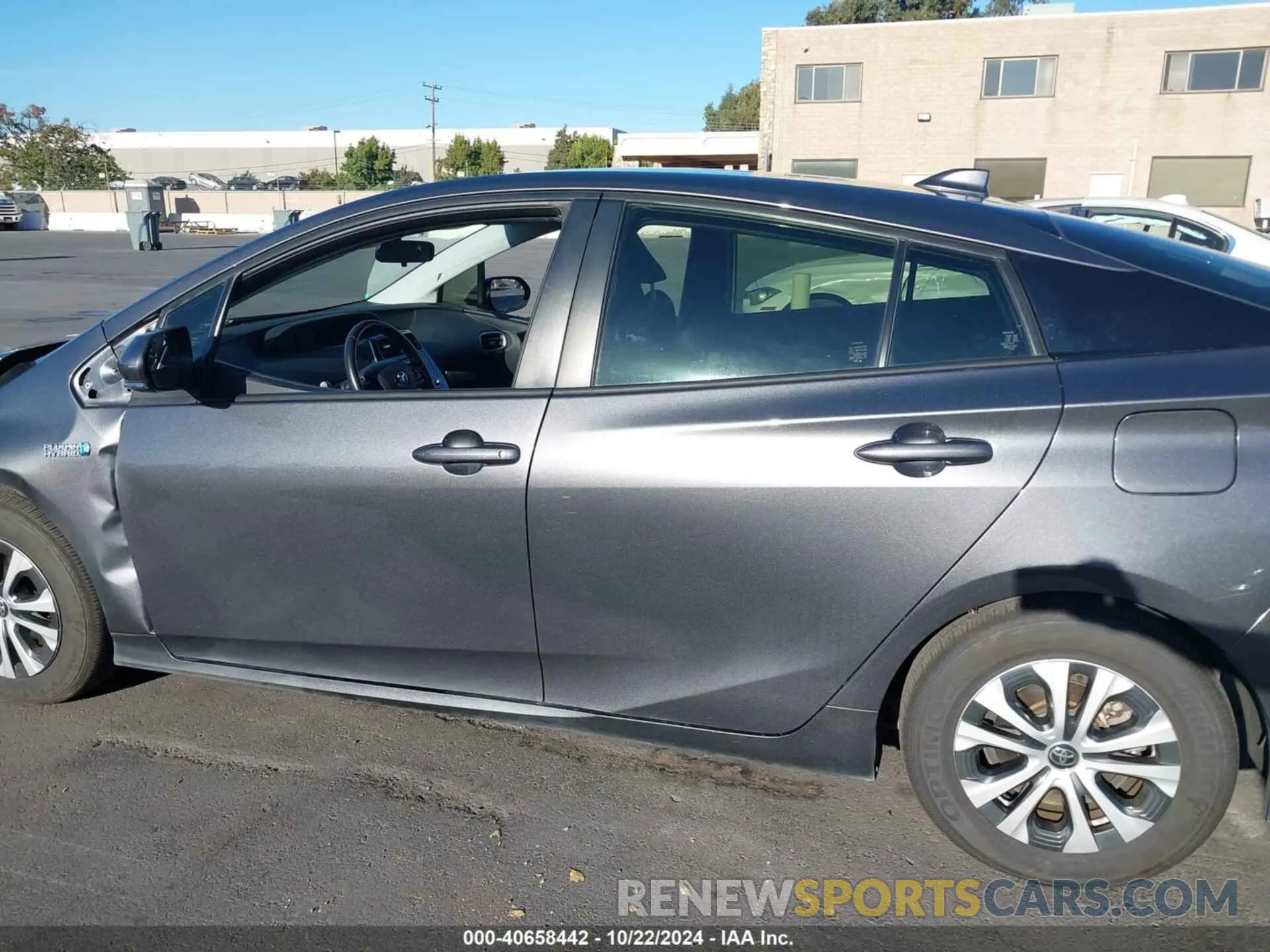 15 fotografías del automóvil dañado JTDKAMFP3M3174358 TOYOTA PRIUS PRIME 2021