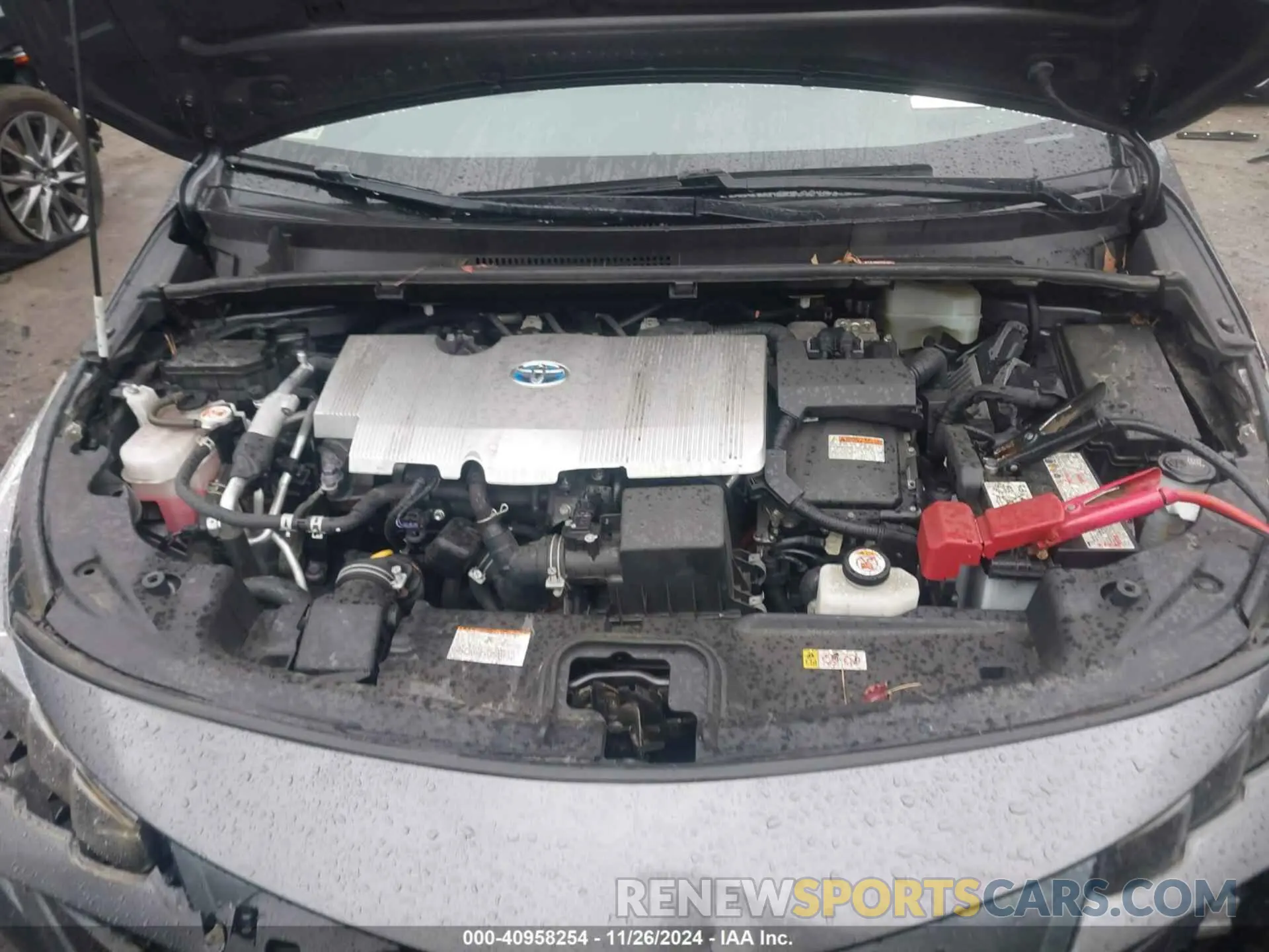 10 fotografías del automóvil dañado JTDKAMFP3M3180676 TOYOTA PRIUS PRIME 2021