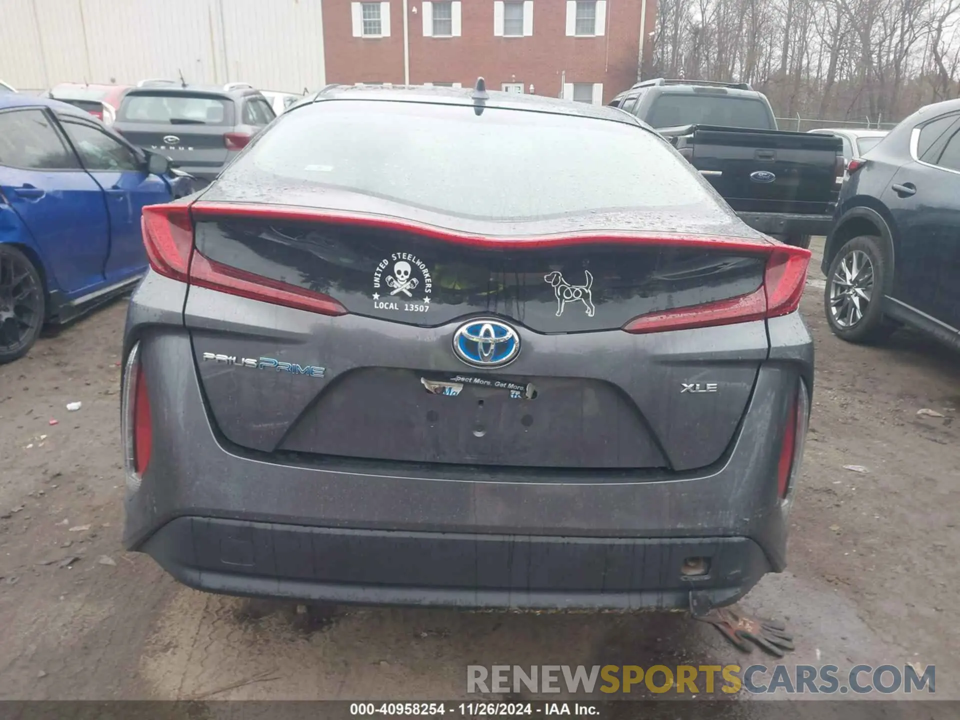 16 fotografías del automóvil dañado JTDKAMFP3M3180676 TOYOTA PRIUS PRIME 2021