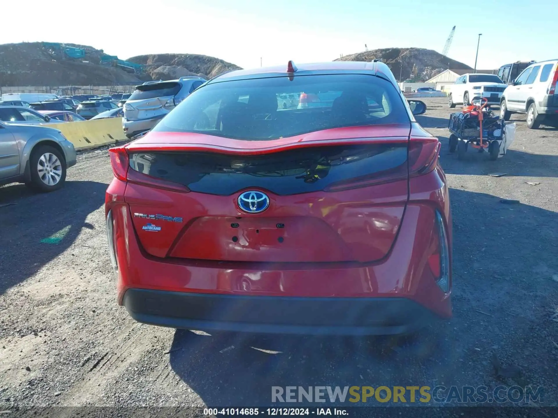 16 fotografías del automóvil dañado JTDKAMFP3M3181326 TOYOTA PRIUS PRIME 2021