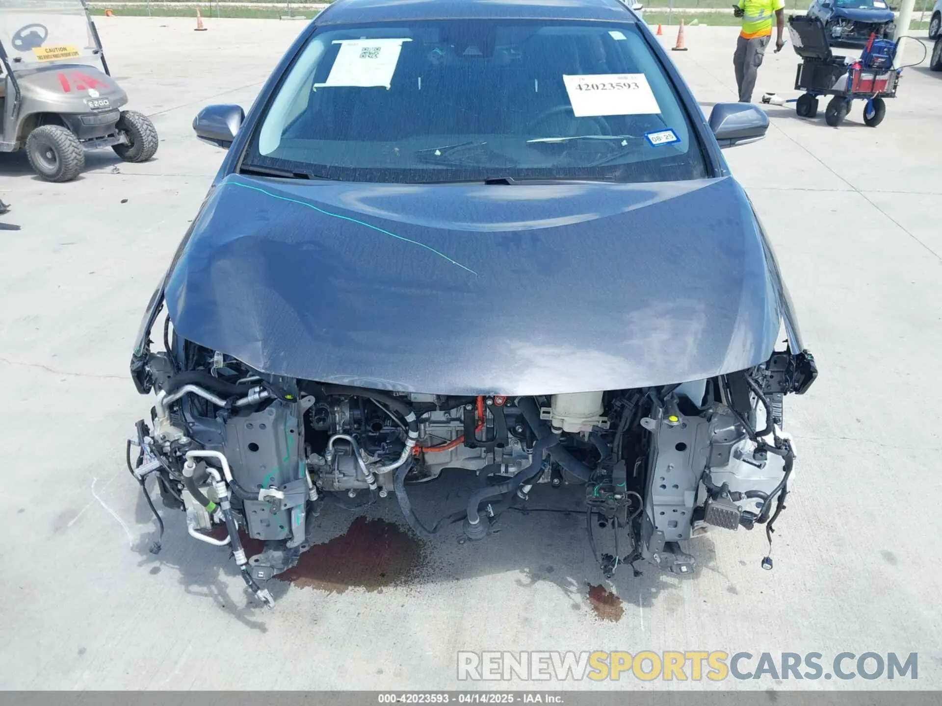 13 fotografías del automóvil dañado JTDKAMFP3M3193640 TOYOTA PRIUS PRIME 2021