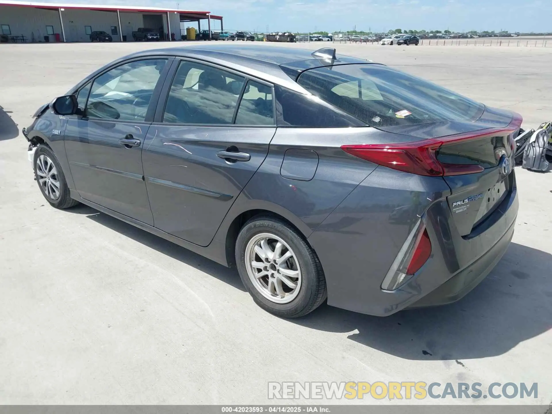 3 fotografías del automóvil dañado JTDKAMFP3M3193640 TOYOTA PRIUS PRIME 2021