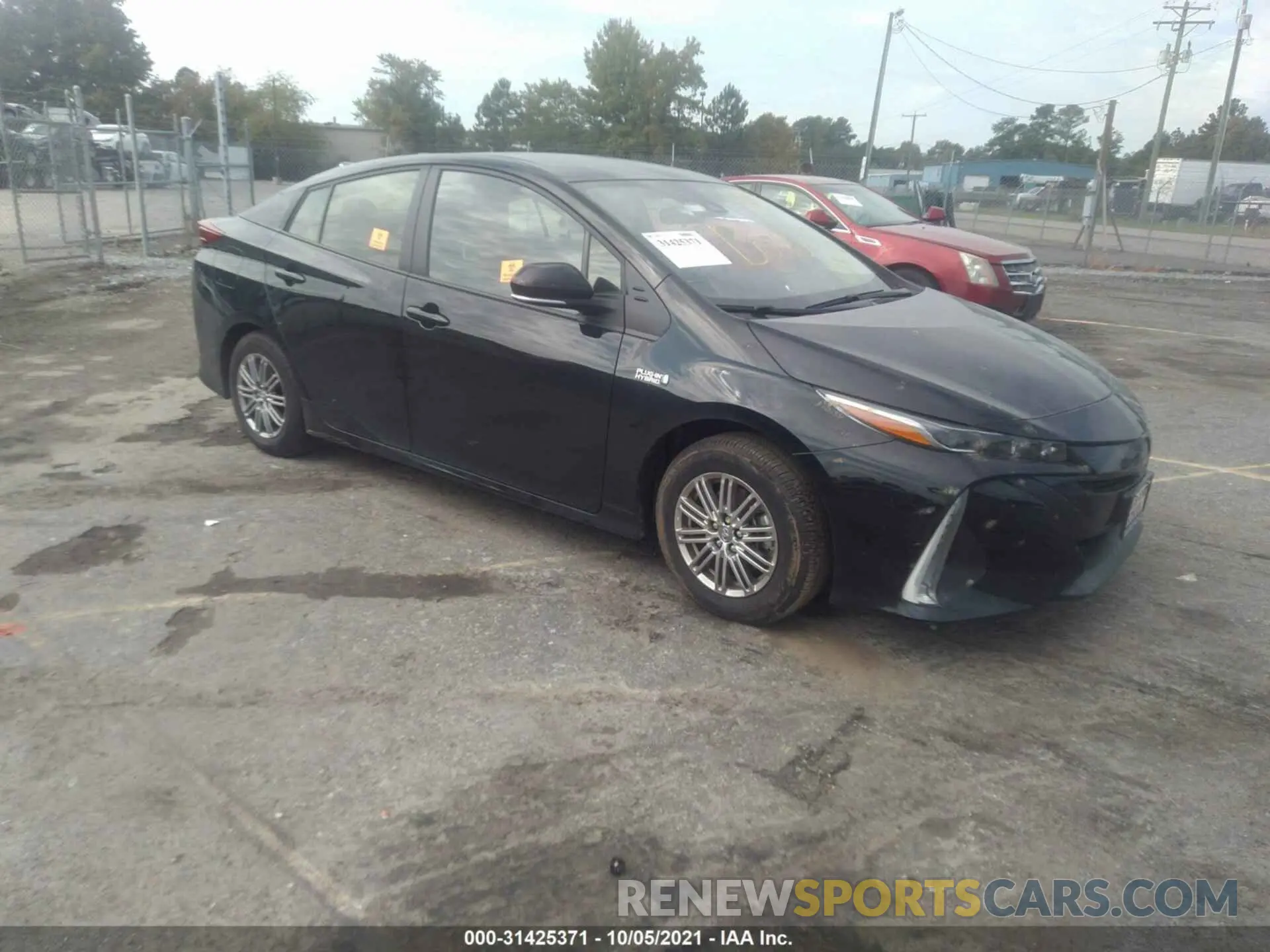 1 fotografías del automóvil dañado JTDKAMFP3M3196151 TOYOTA PRIUS PRIME 2021