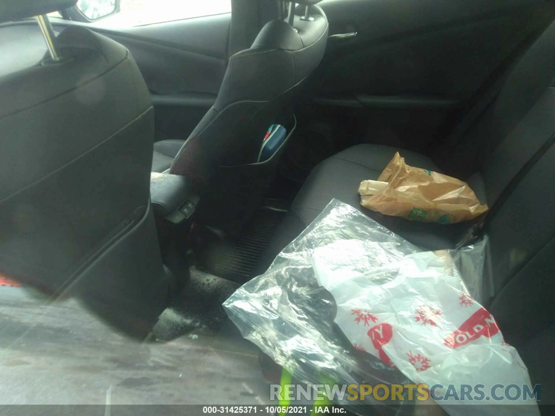 8 fotografías del automóvil dañado JTDKAMFP3M3196151 TOYOTA PRIUS PRIME 2021