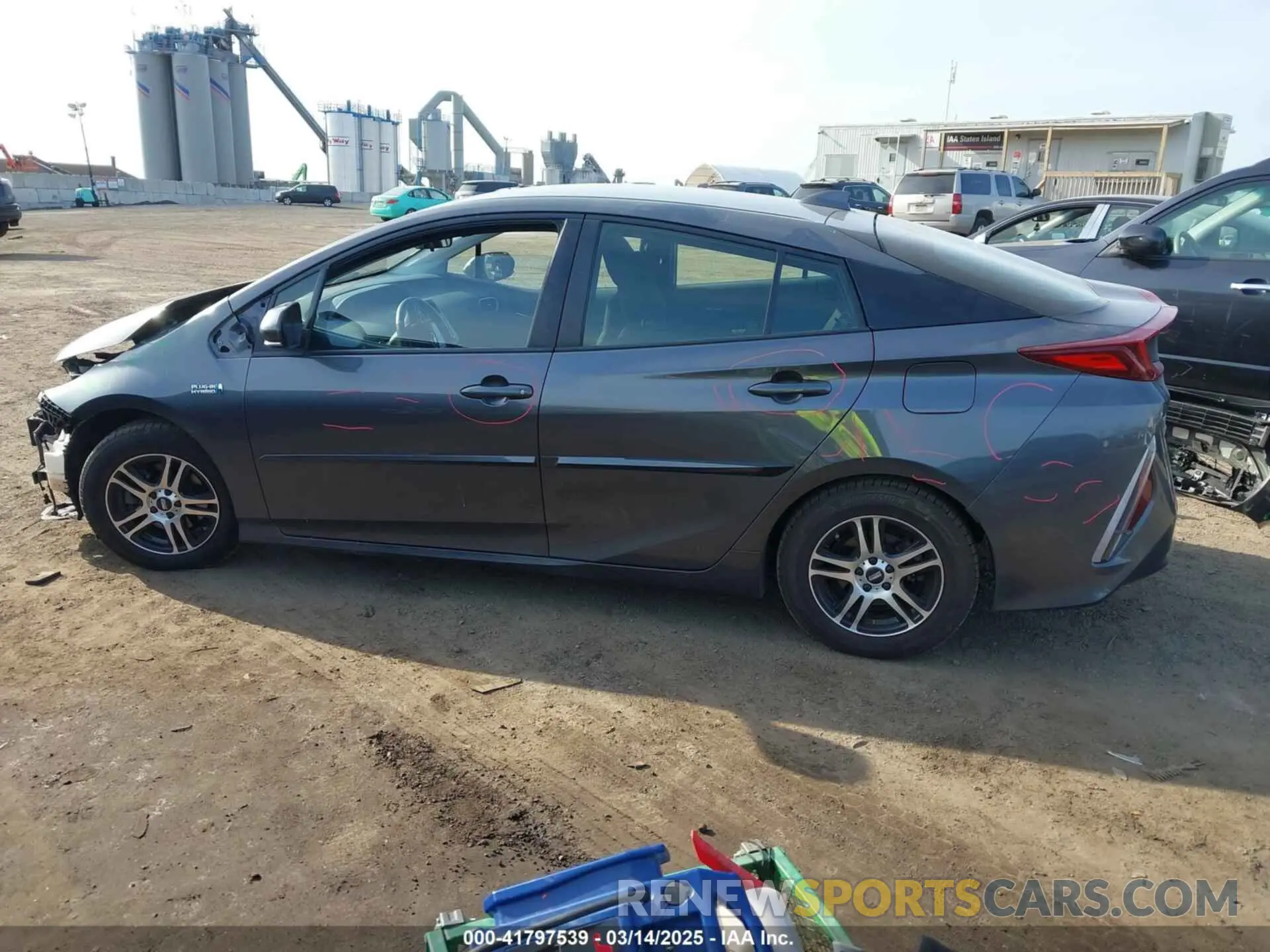 14 fotografías del automóvil dañado JTDKAMFP4M3165667 TOYOTA PRIUS PRIME 2021