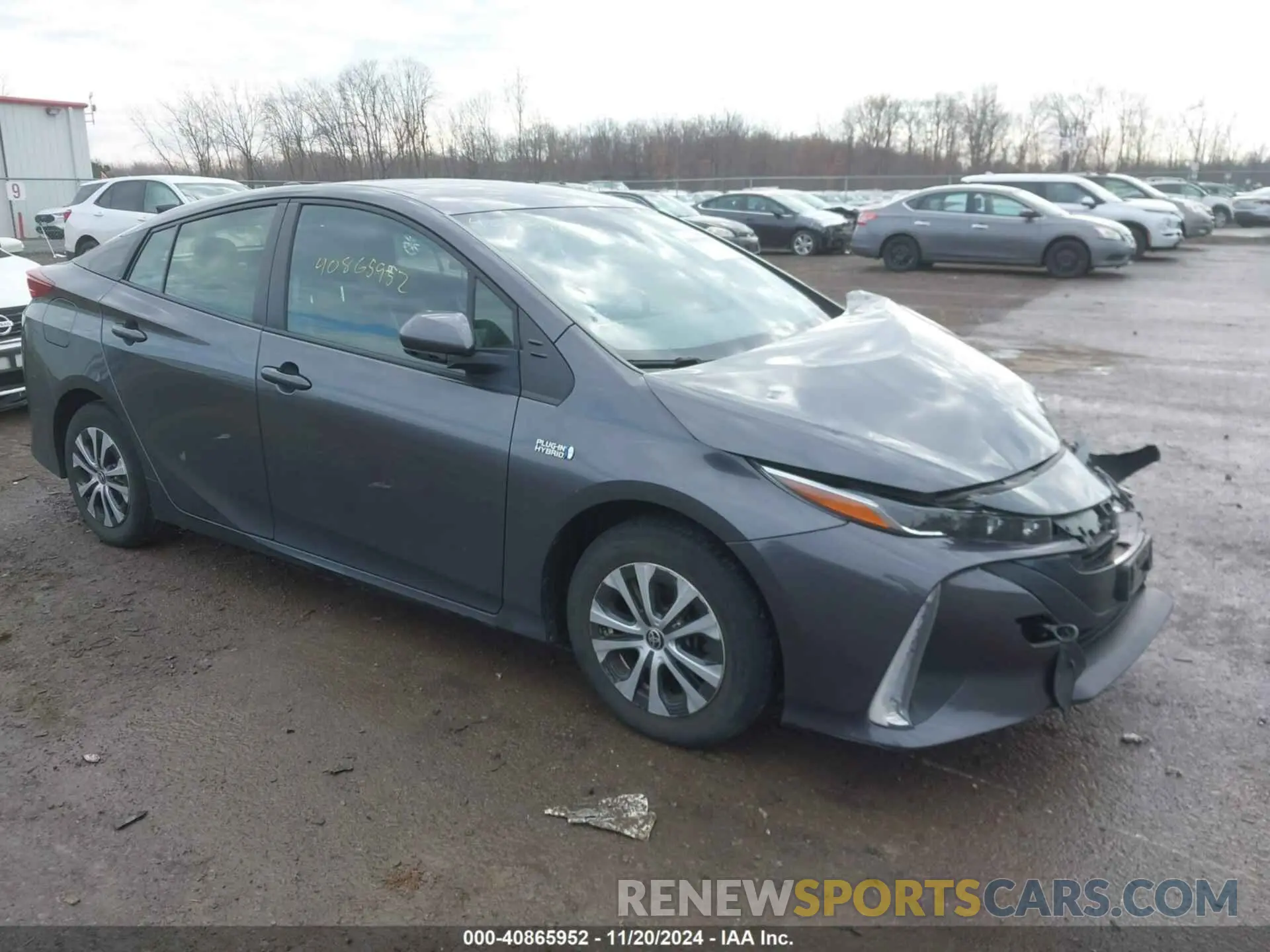 1 fotografías del automóvil dañado JTDKAMFP4M3171355 TOYOTA PRIUS PRIME 2021