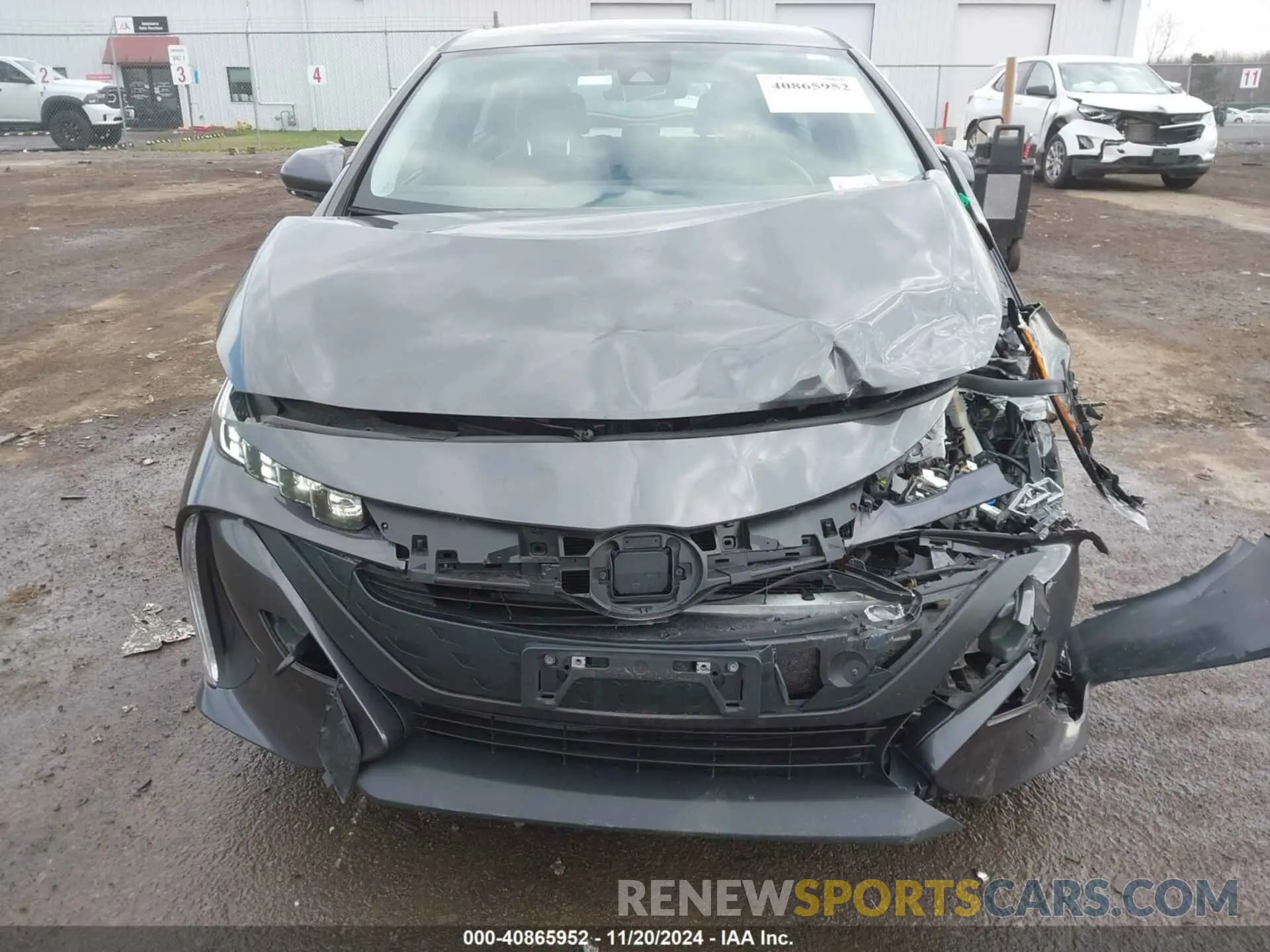 6 fotografías del automóvil dañado JTDKAMFP4M3171355 TOYOTA PRIUS PRIME 2021