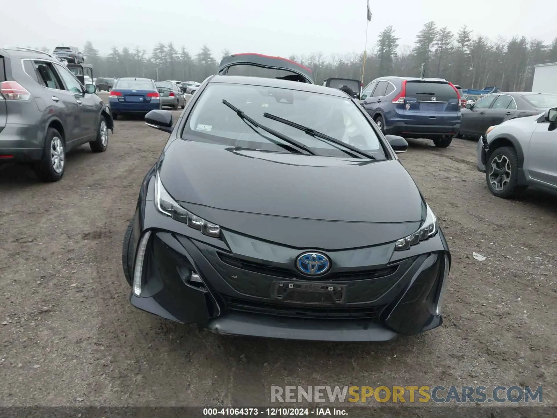 11 fotografías del automóvil dañado JTDKAMFP5M3174944 TOYOTA PRIUS PRIME 2021