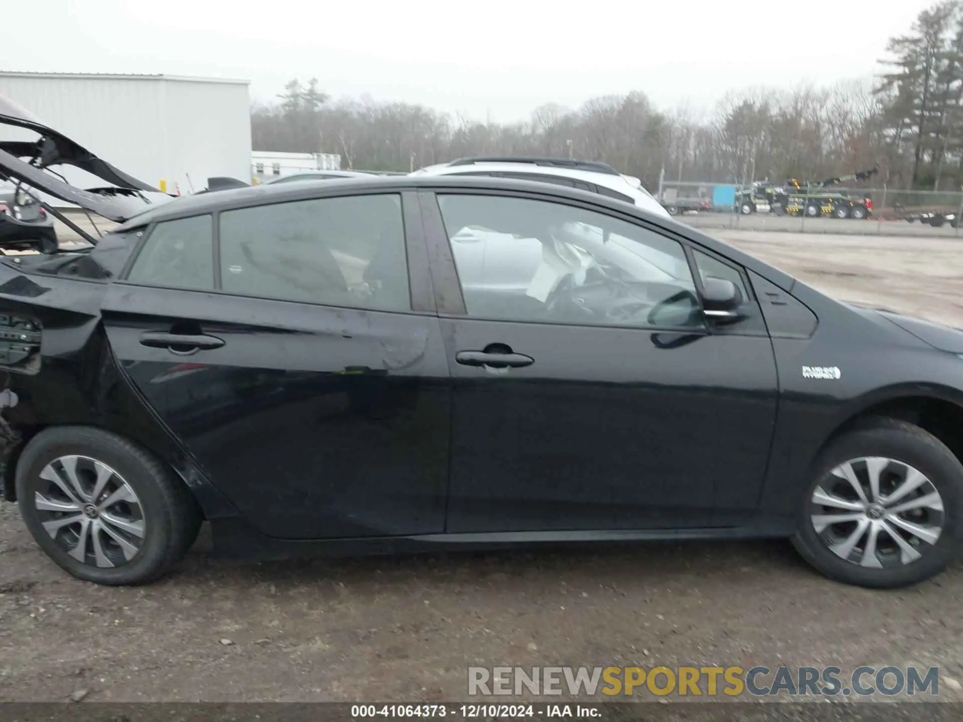 12 fotografías del automóvil dañado JTDKAMFP5M3174944 TOYOTA PRIUS PRIME 2021
