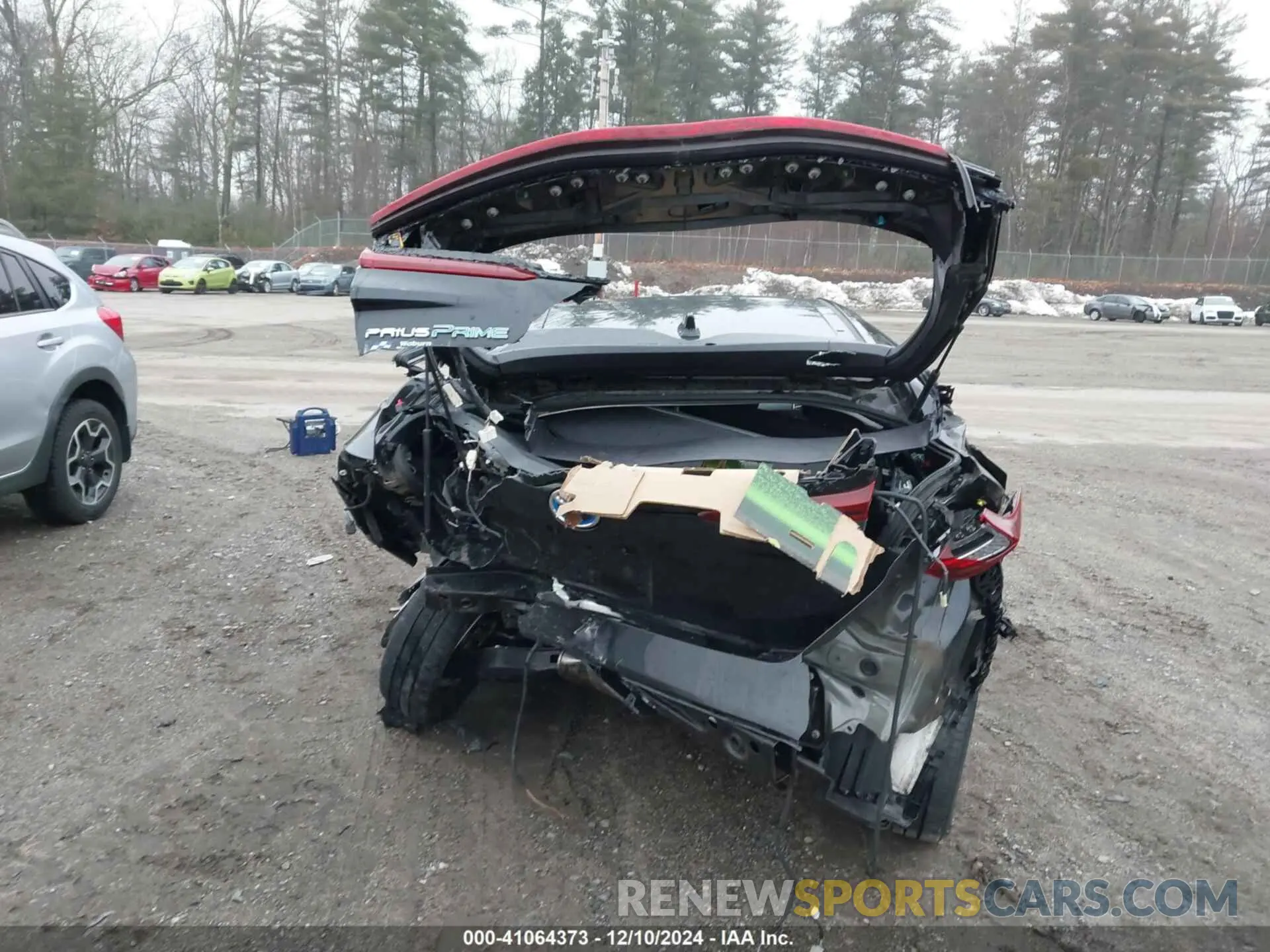 15 fotografías del automóvil dañado JTDKAMFP5M3174944 TOYOTA PRIUS PRIME 2021