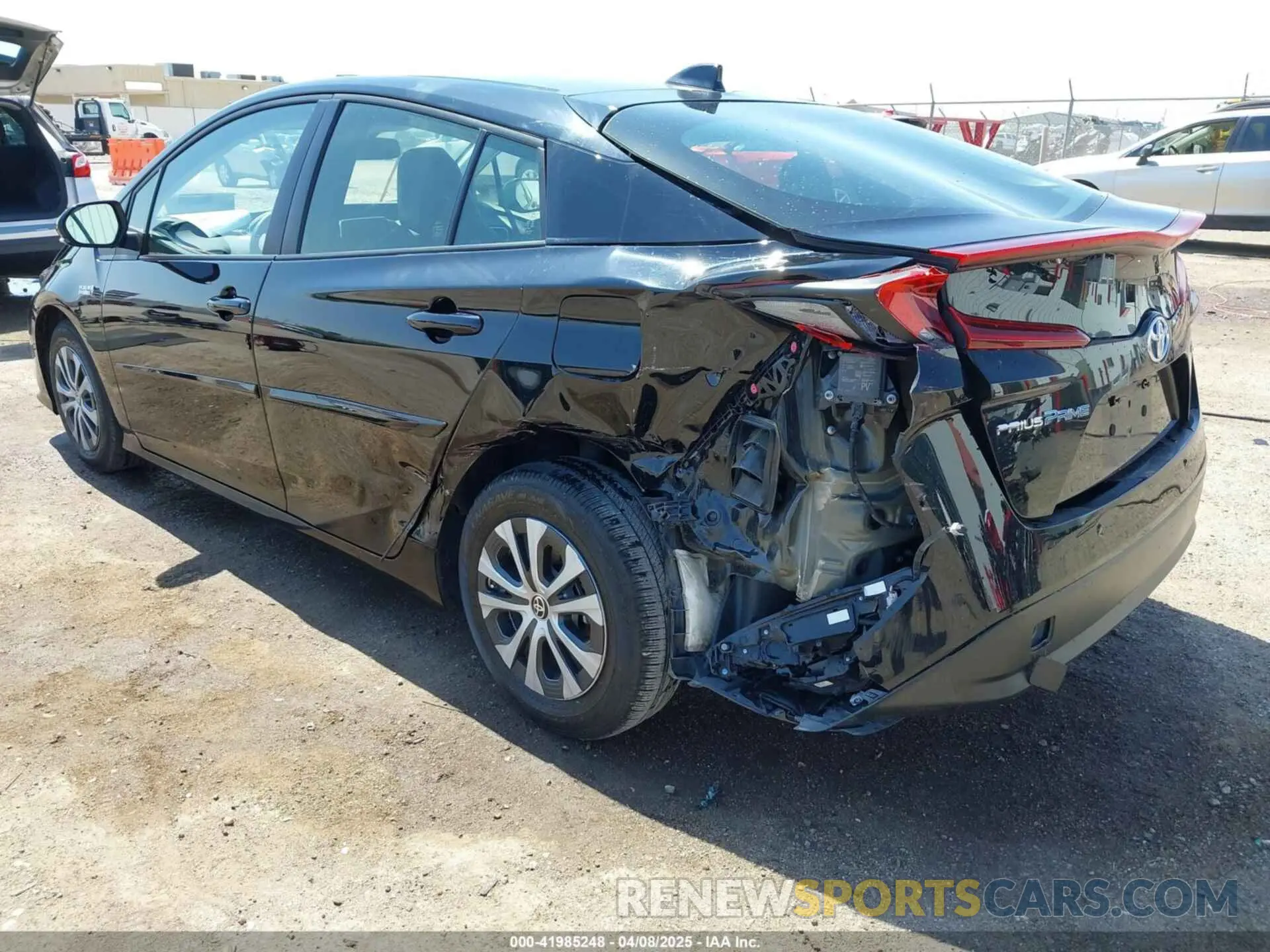 3 fotografías del automóvil dañado JTDKAMFP5M3187029 TOYOTA PRIUS PRIME 2021
