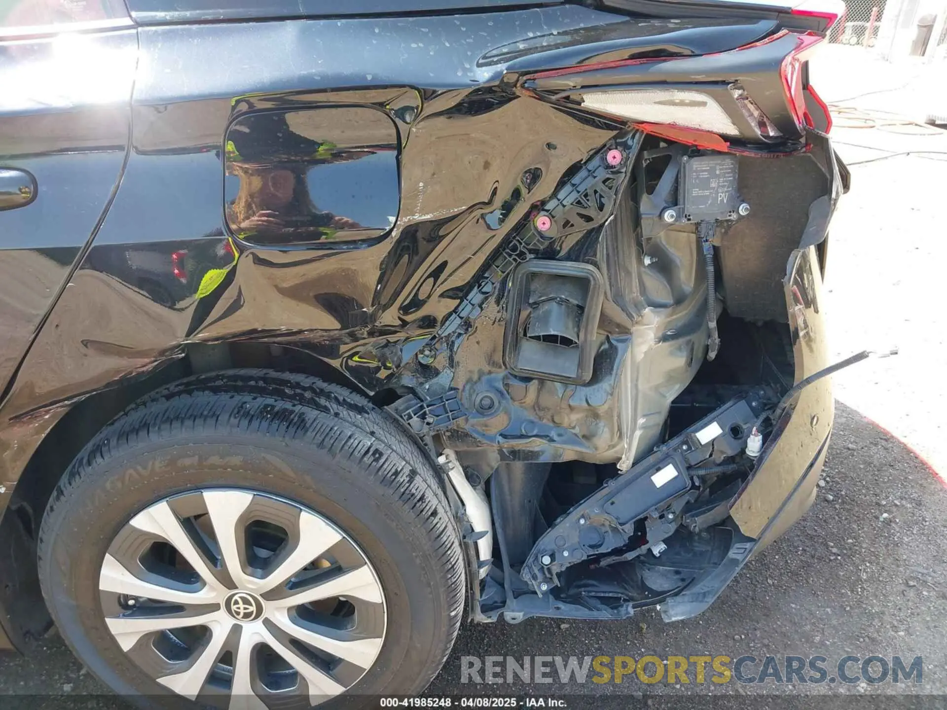 6 fotografías del automóvil dañado JTDKAMFP5M3187029 TOYOTA PRIUS PRIME 2021
