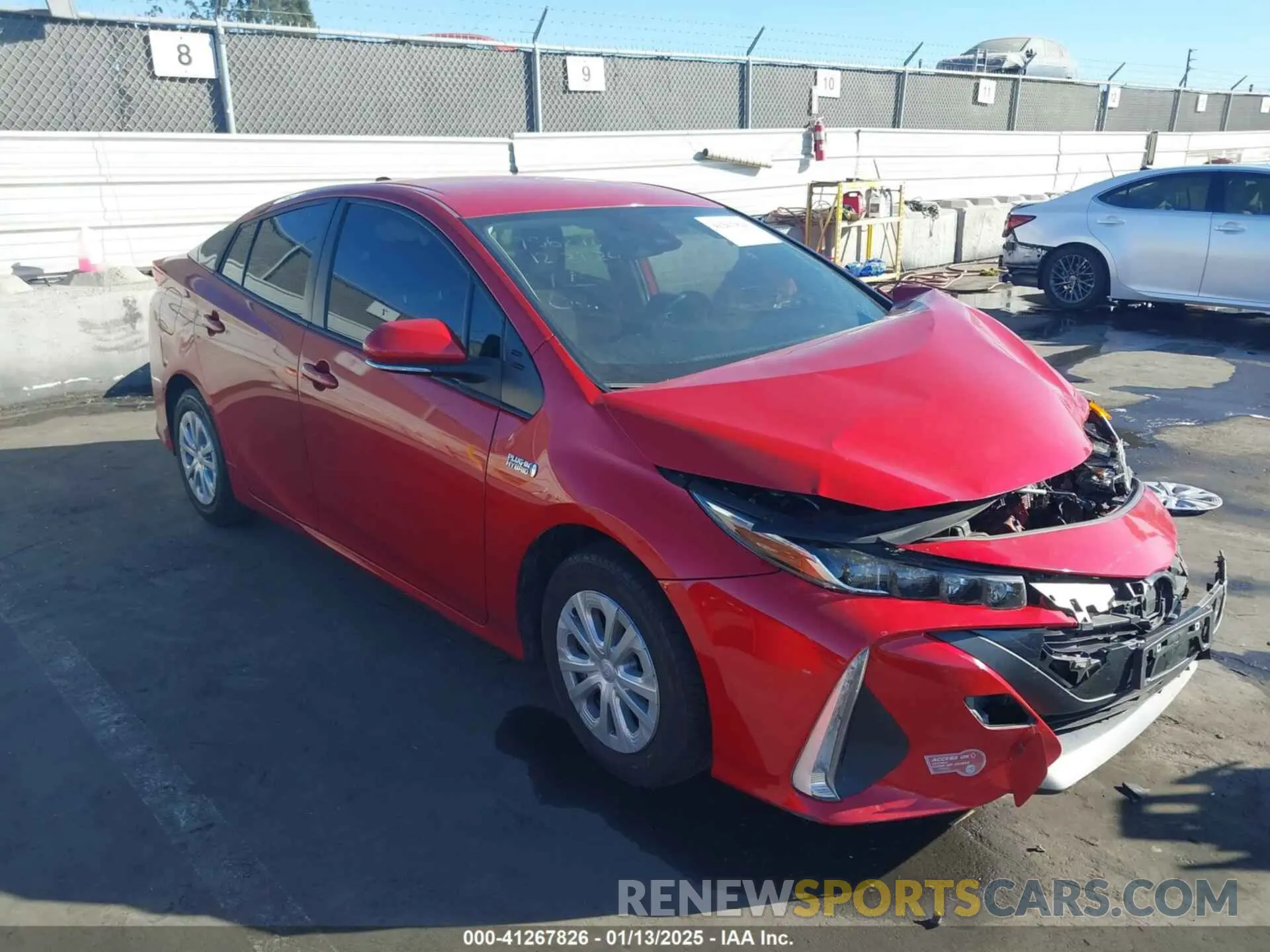 1 fotografías del automóvil dañado JTDKAMFP6M3179098 TOYOTA PRIUS PRIME 2021
