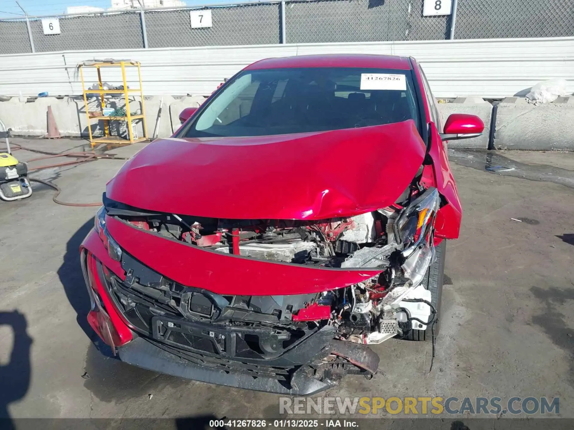 6 fotografías del automóvil dañado JTDKAMFP6M3179098 TOYOTA PRIUS PRIME 2021