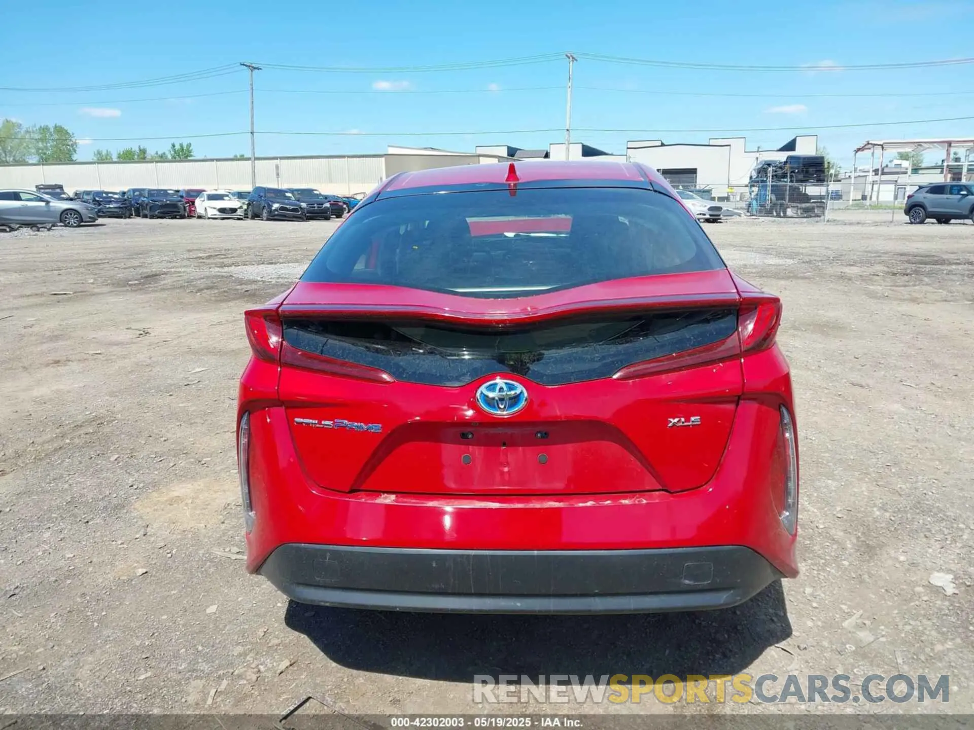 16 fotografías del automóvil dañado JTDKAMFP6M3192515 TOYOTA PRIUS PRIME 2021