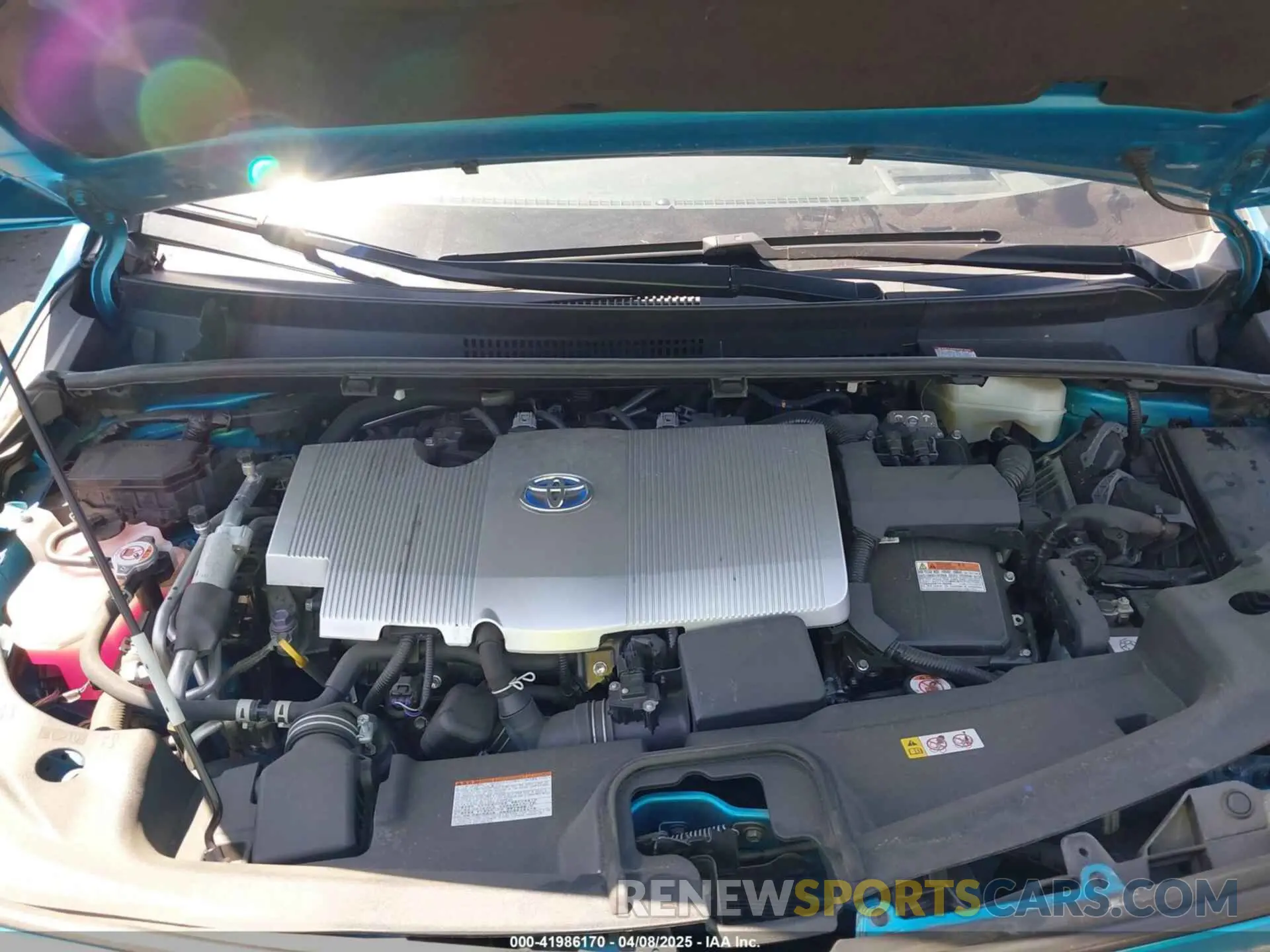 10 fotografías del automóvil dañado JTDKAMFP7M3169633 TOYOTA PRIUS PRIME 2021