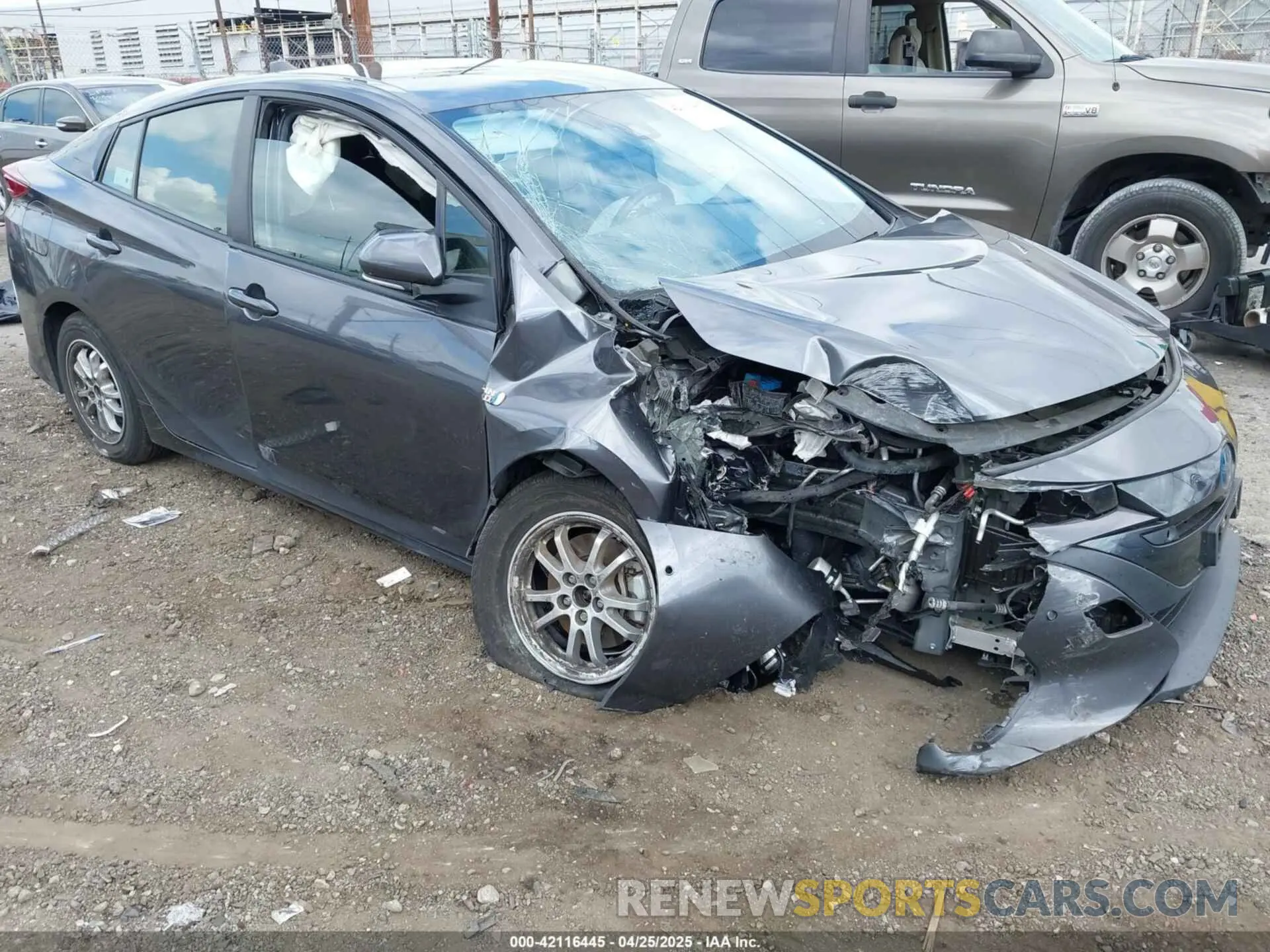 1 fotografías del automóvil dañado JTDKAMFP7M3177134 TOYOTA PRIUS PRIME 2021