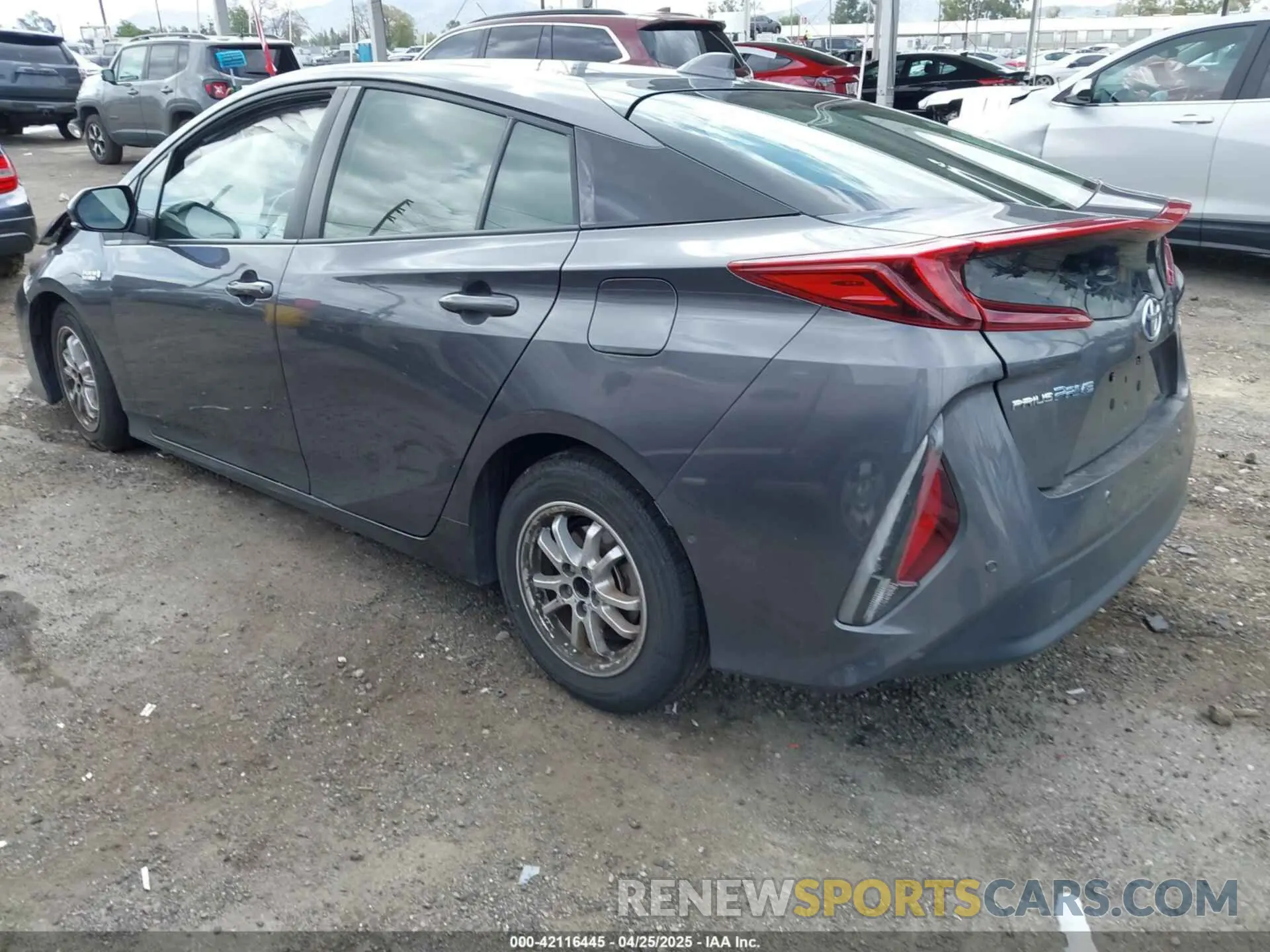 3 fotografías del automóvil dañado JTDKAMFP7M3177134 TOYOTA PRIUS PRIME 2021
