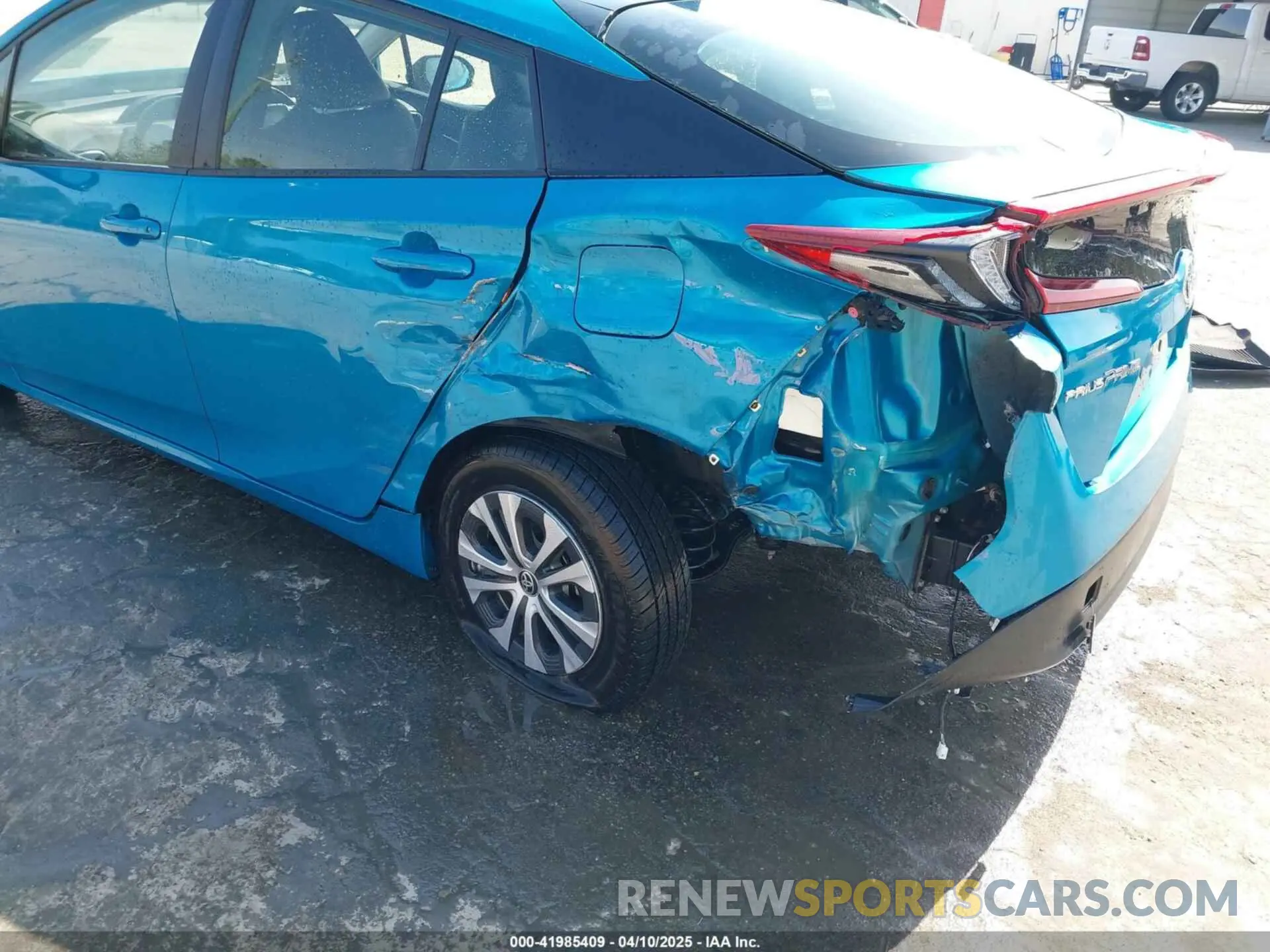6 fotografías del automóvil dañado JTDKAMFP7M3180504 TOYOTA PRIUS PRIME 2021