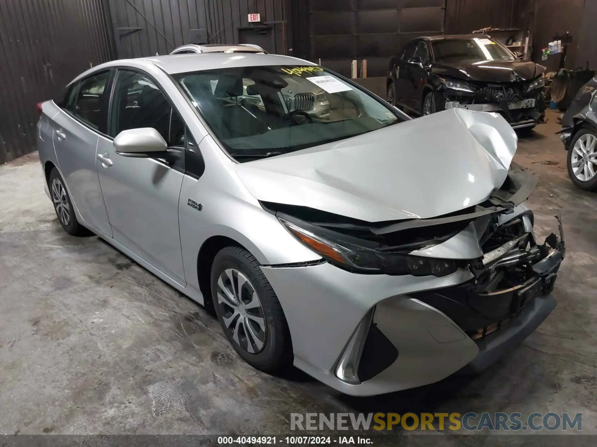 1 fotografías del automóvil dañado JTDKAMFP7M3191647 TOYOTA PRIUS PRIME 2021