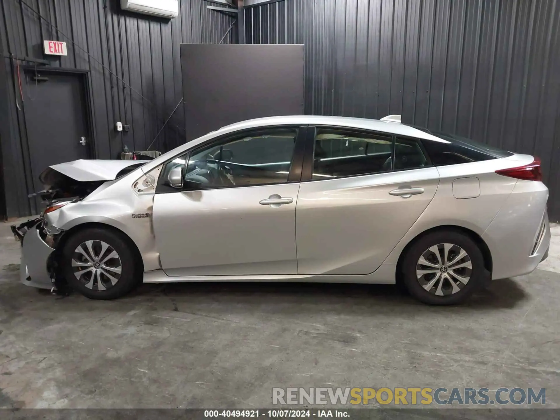 15 fotografías del automóvil dañado JTDKAMFP7M3191647 TOYOTA PRIUS PRIME 2021