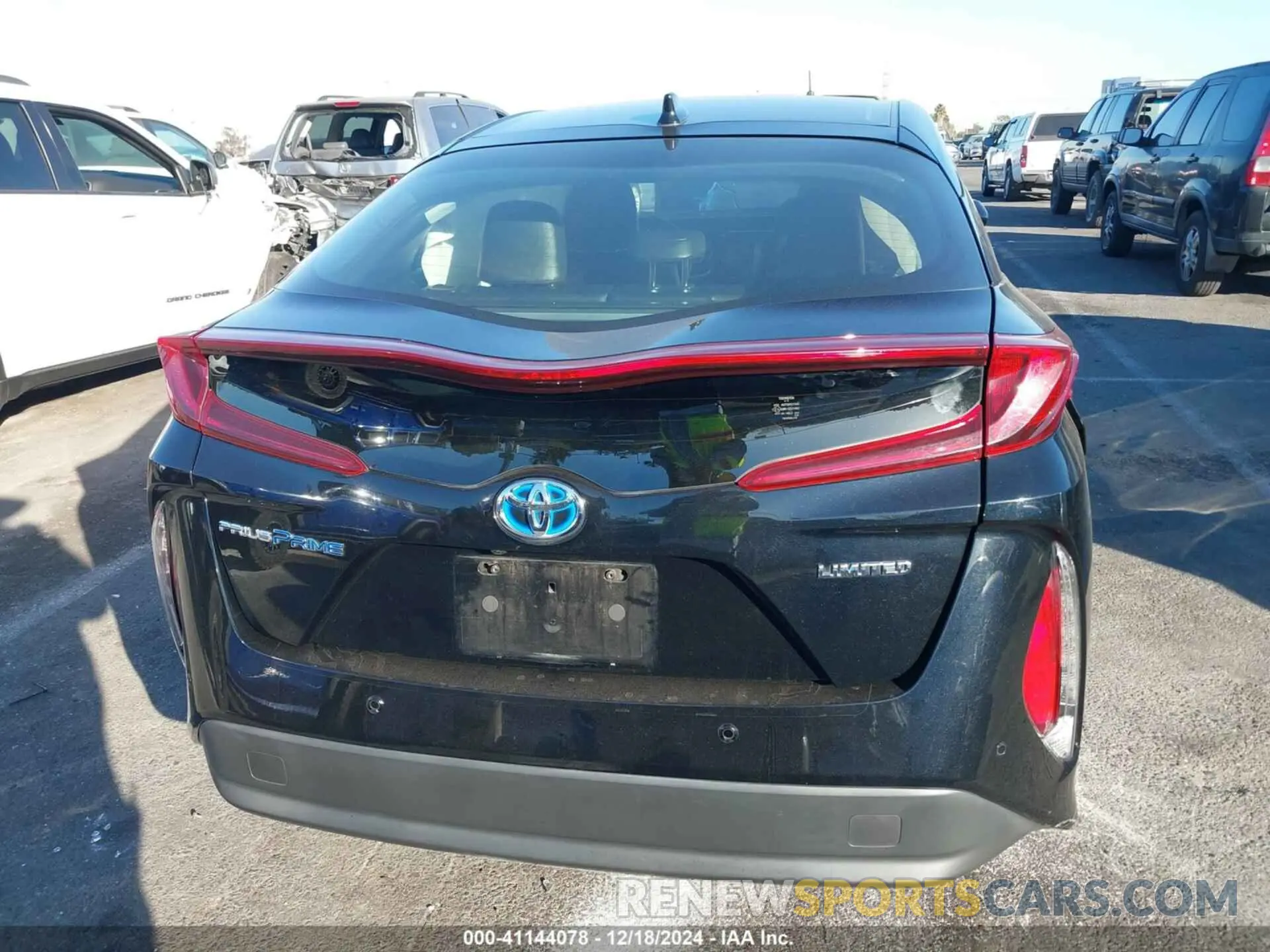 16 fotografías del automóvil dañado JTDKAMFP8M3187235 TOYOTA PRIUS PRIME 2021