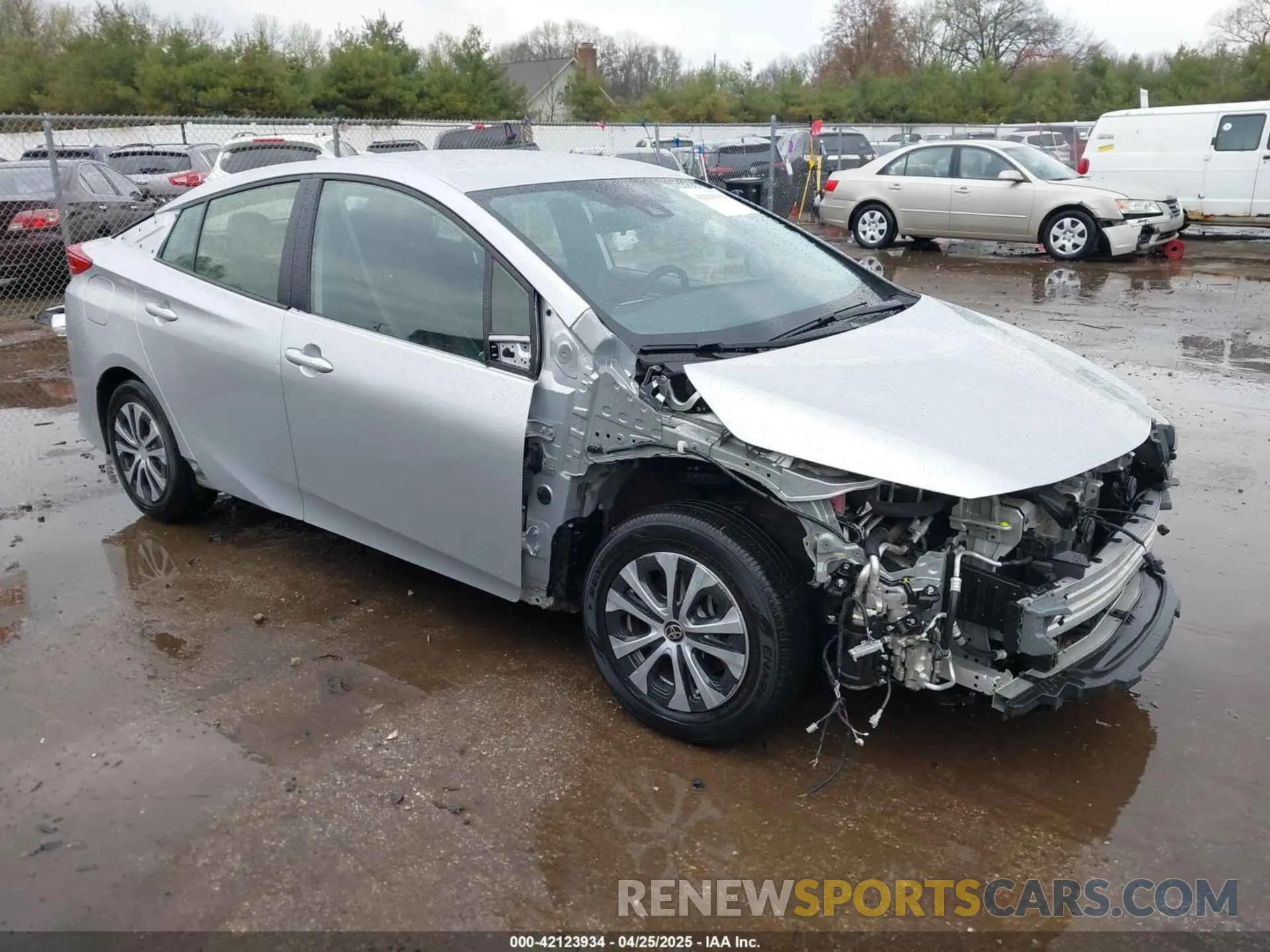 1 fotografías del automóvil dañado JTDKAMFP9M3170928 TOYOTA PRIUS PRIME 2021