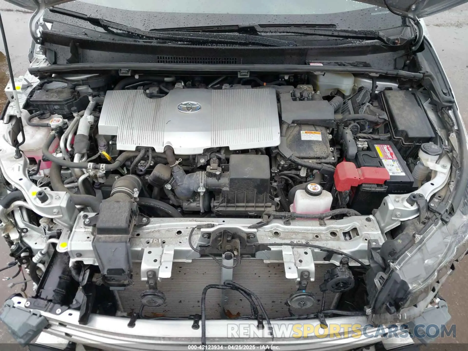 10 fotografías del automóvil dañado JTDKAMFP9M3170928 TOYOTA PRIUS PRIME 2021