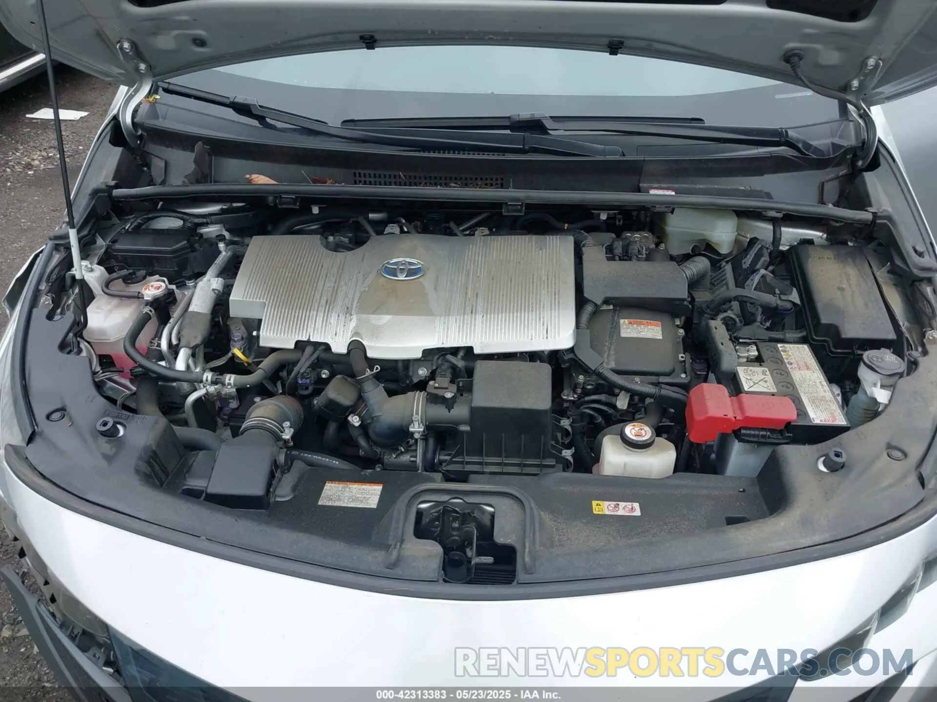 10 fotografías del automóvil dañado JTDKAMFP9M3179242 TOYOTA PRIUS PRIME 2021