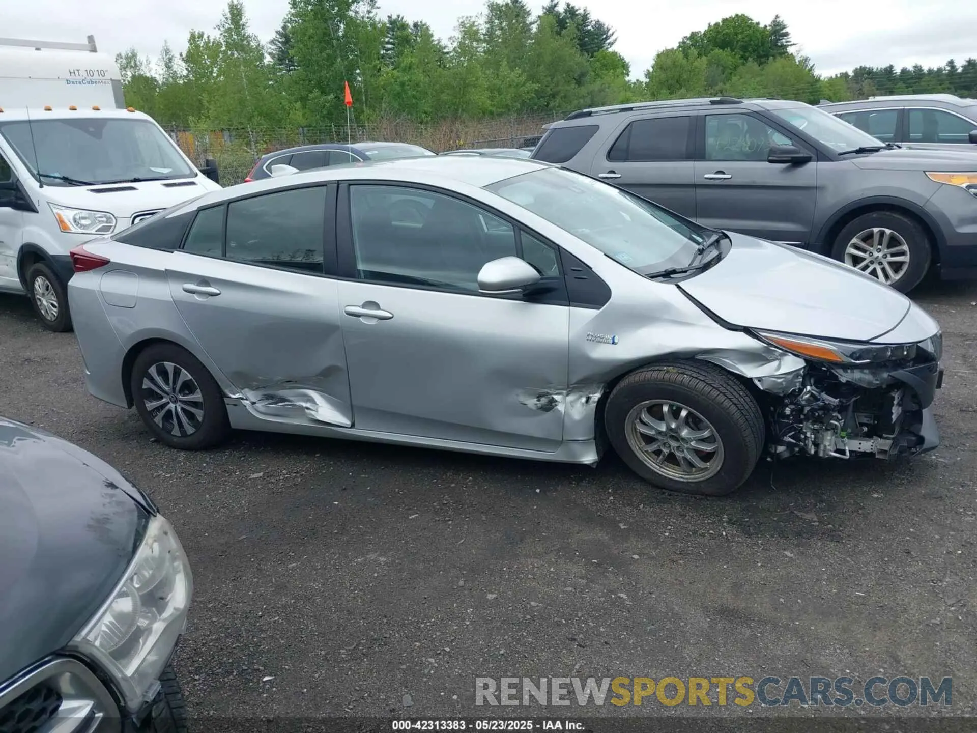 13 fotografías del automóvil dañado JTDKAMFP9M3179242 TOYOTA PRIUS PRIME 2021