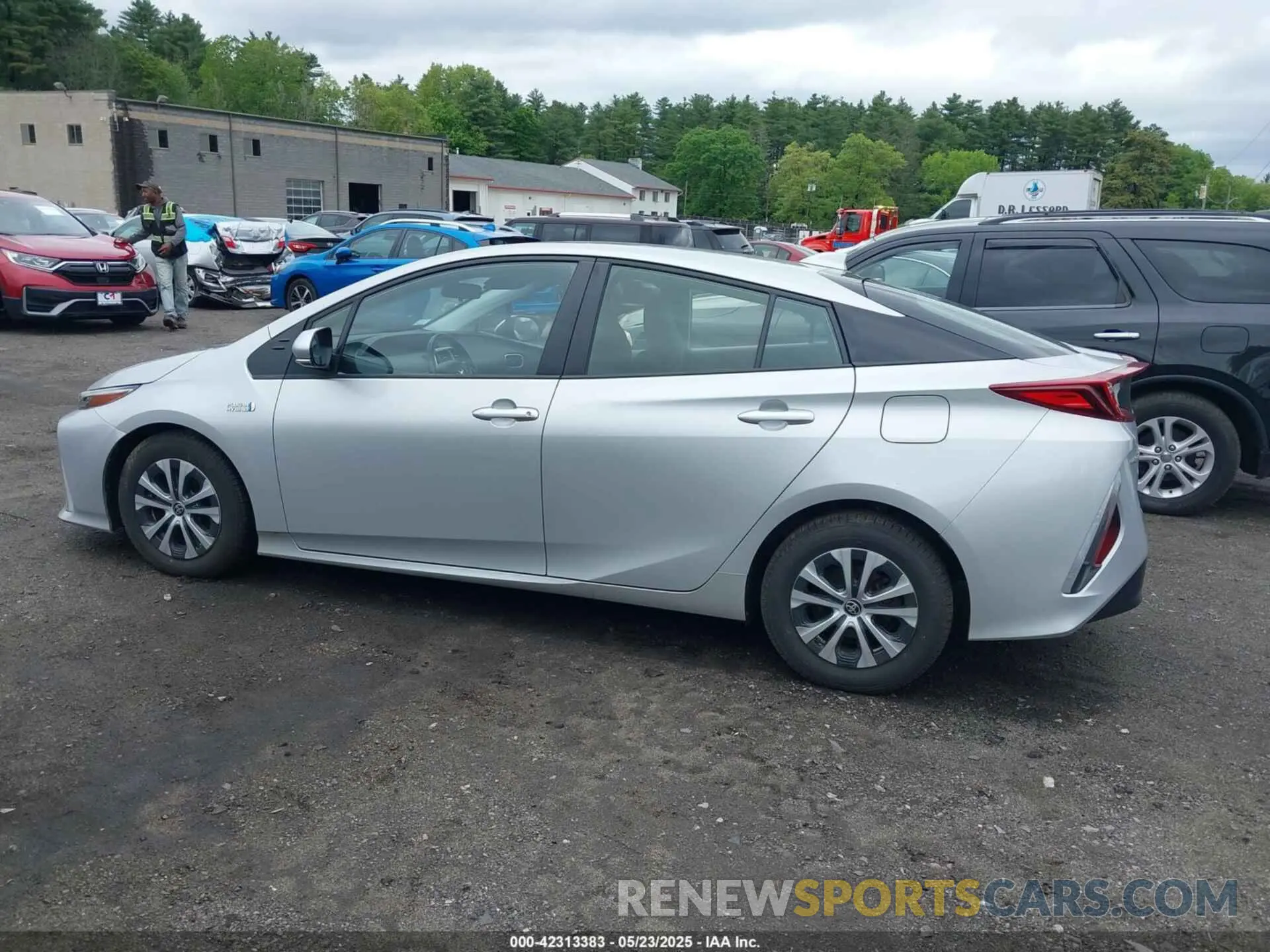 14 fotografías del automóvil dañado JTDKAMFP9M3179242 TOYOTA PRIUS PRIME 2021
