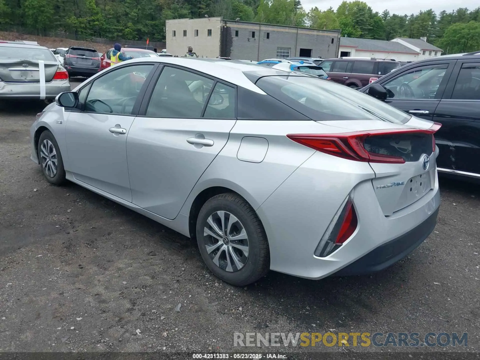 3 fotografías del automóvil dañado JTDKAMFP9M3179242 TOYOTA PRIUS PRIME 2021
